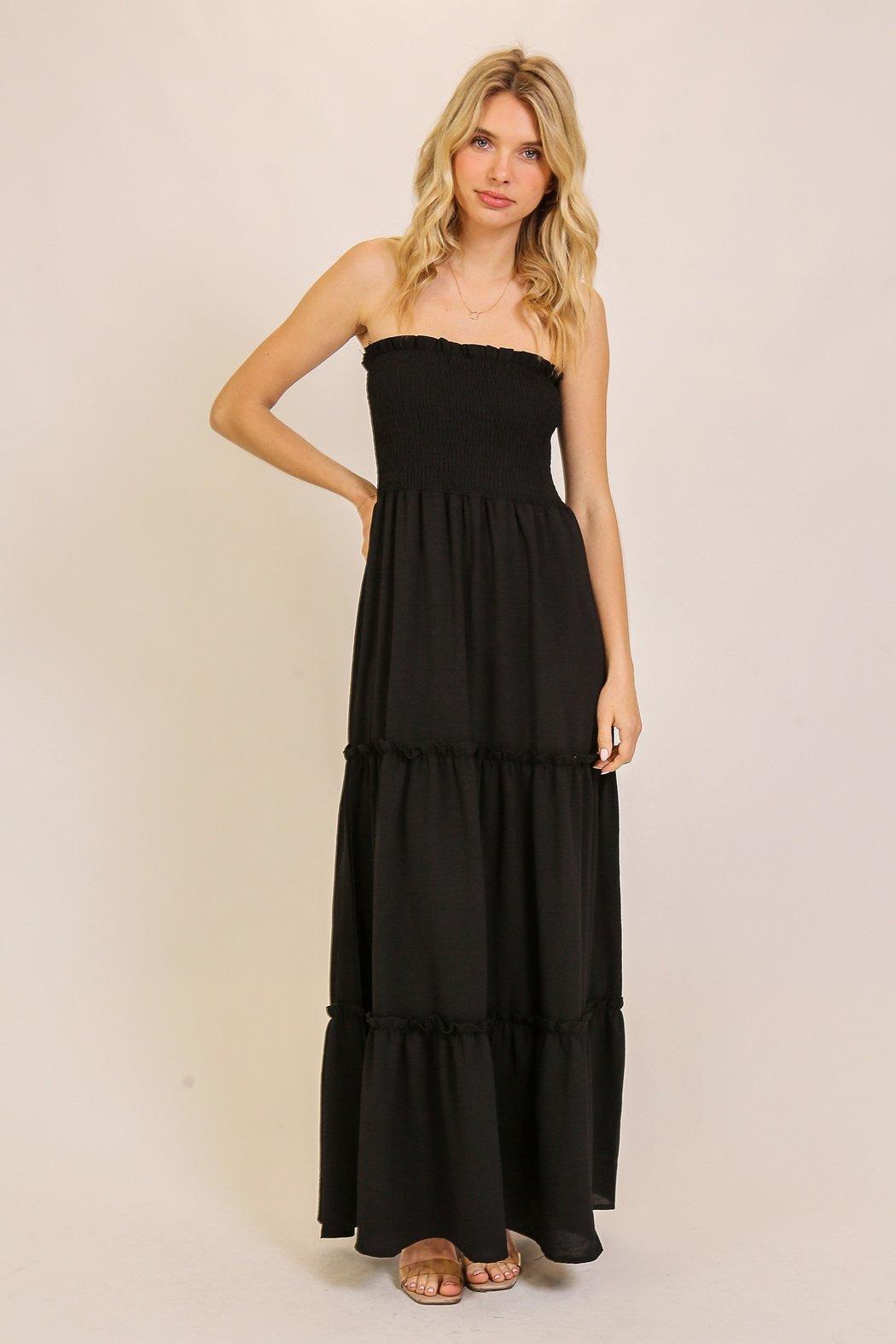 Tube Top Maxi Dress Product Image