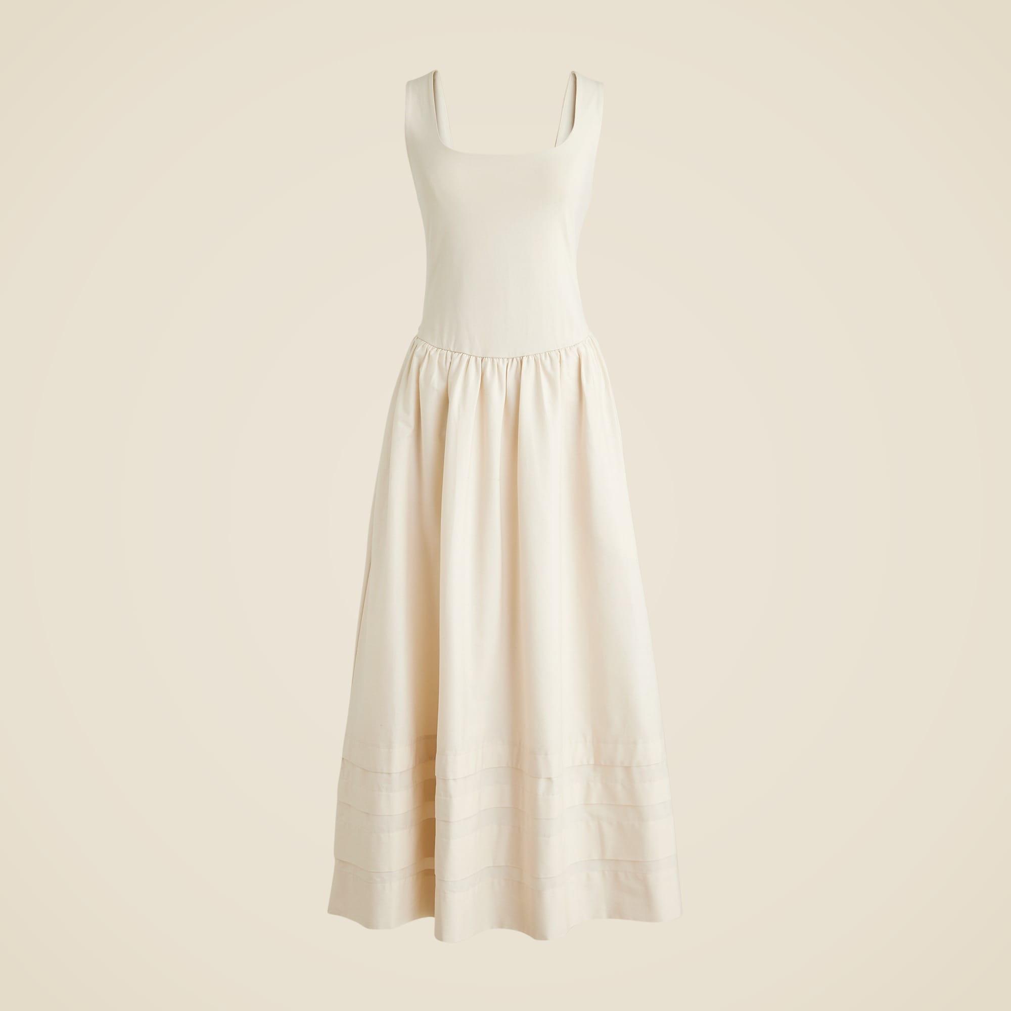 Drop-waist mixy dress Product Image