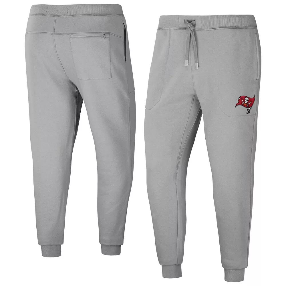 Men's NFL x Darius Rucker Collection by Fanatics Gray Tampa Bay Buccaneers Fleece Jogger Pants,  Product Image
