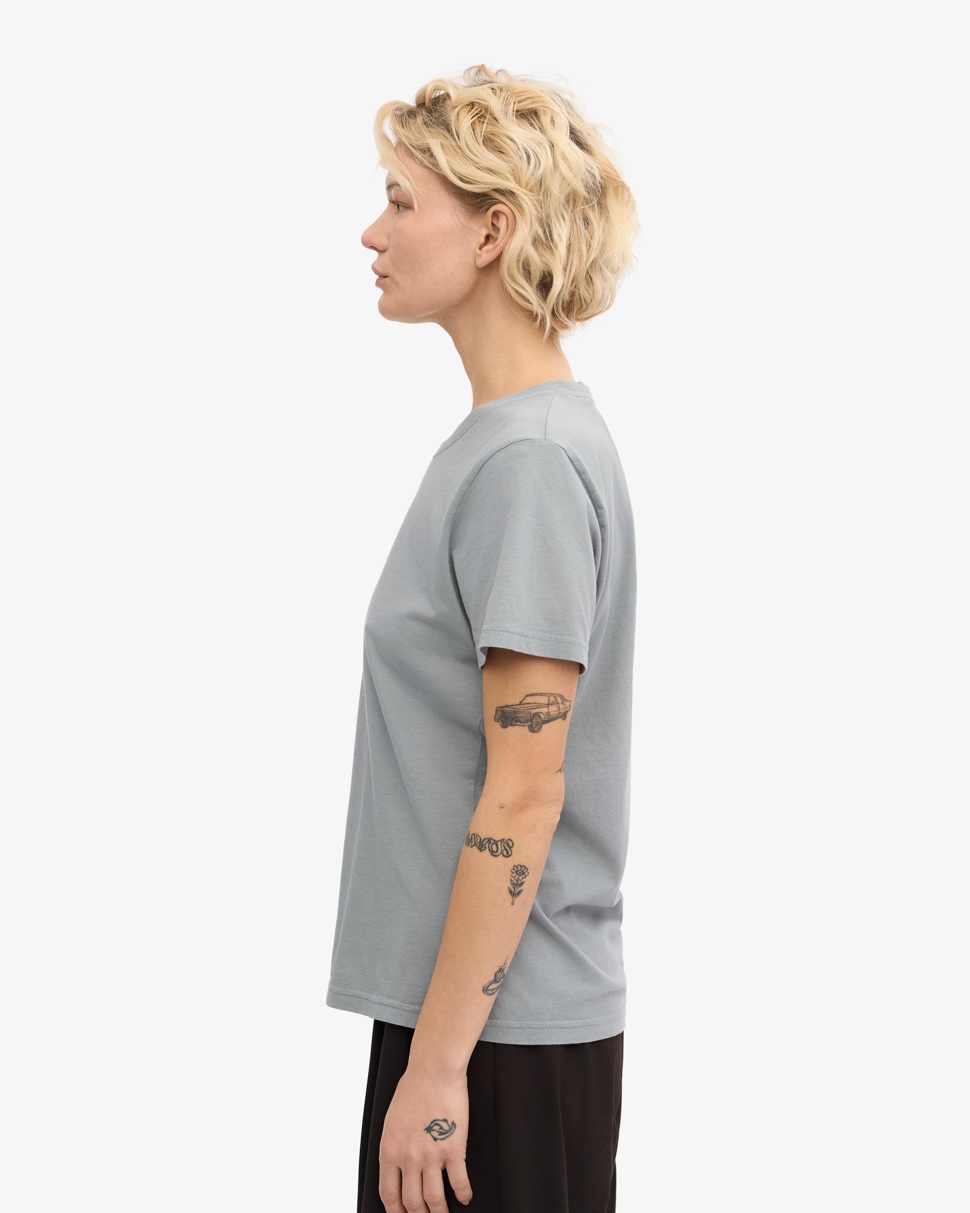 Women Light Organic Tee - Steel Blue Product Image