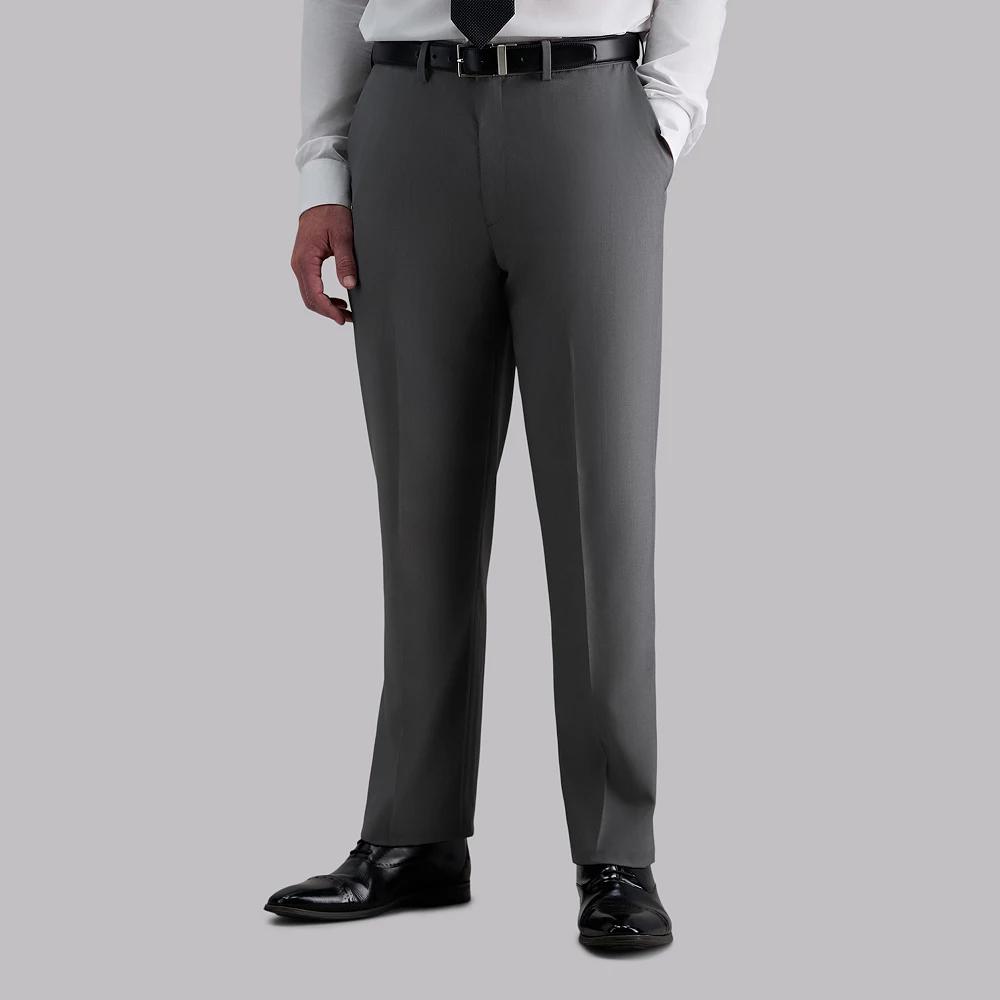 Men’s Haggar® Premium Comfort Expandable-Waist Classic-Fit Stretch Flat-Front Dress Pants, Men's,  Product Image
