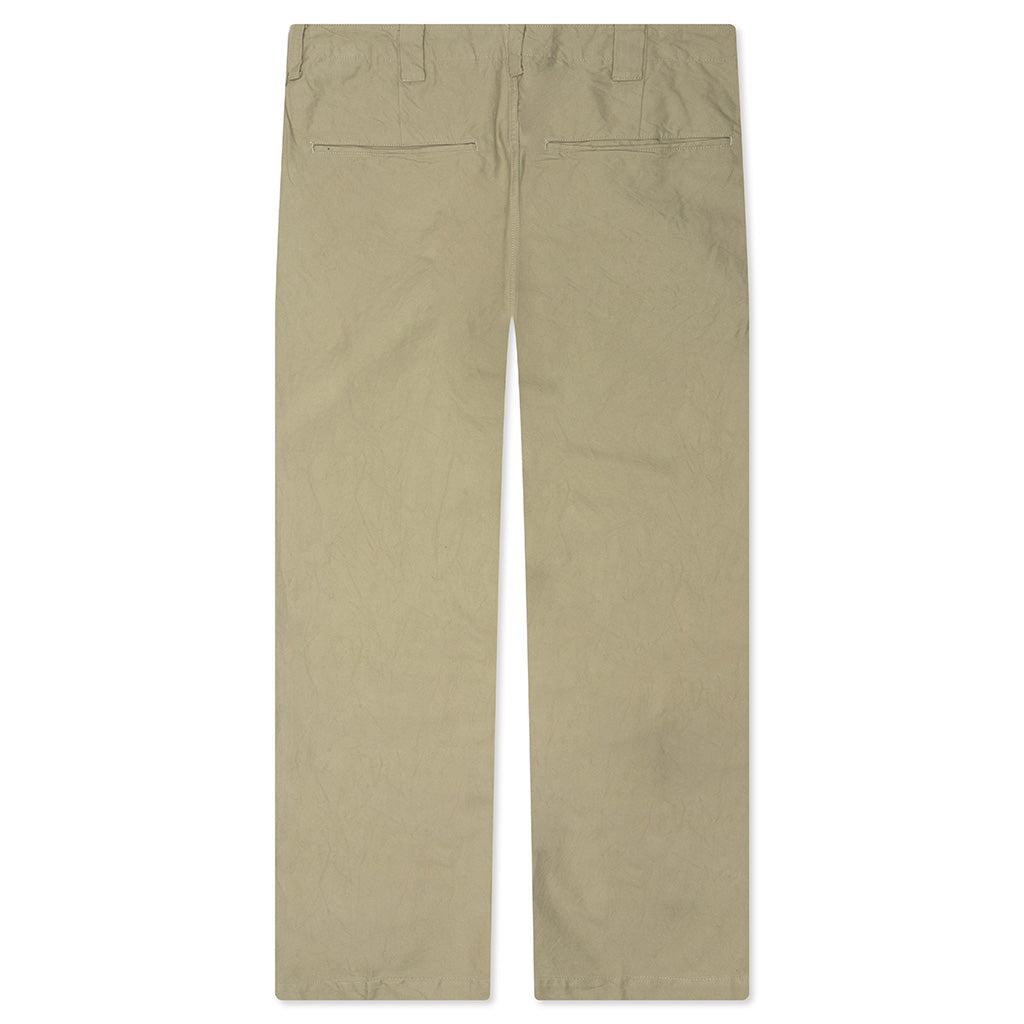 Wide Chino Pants - Light Green Male Product Image