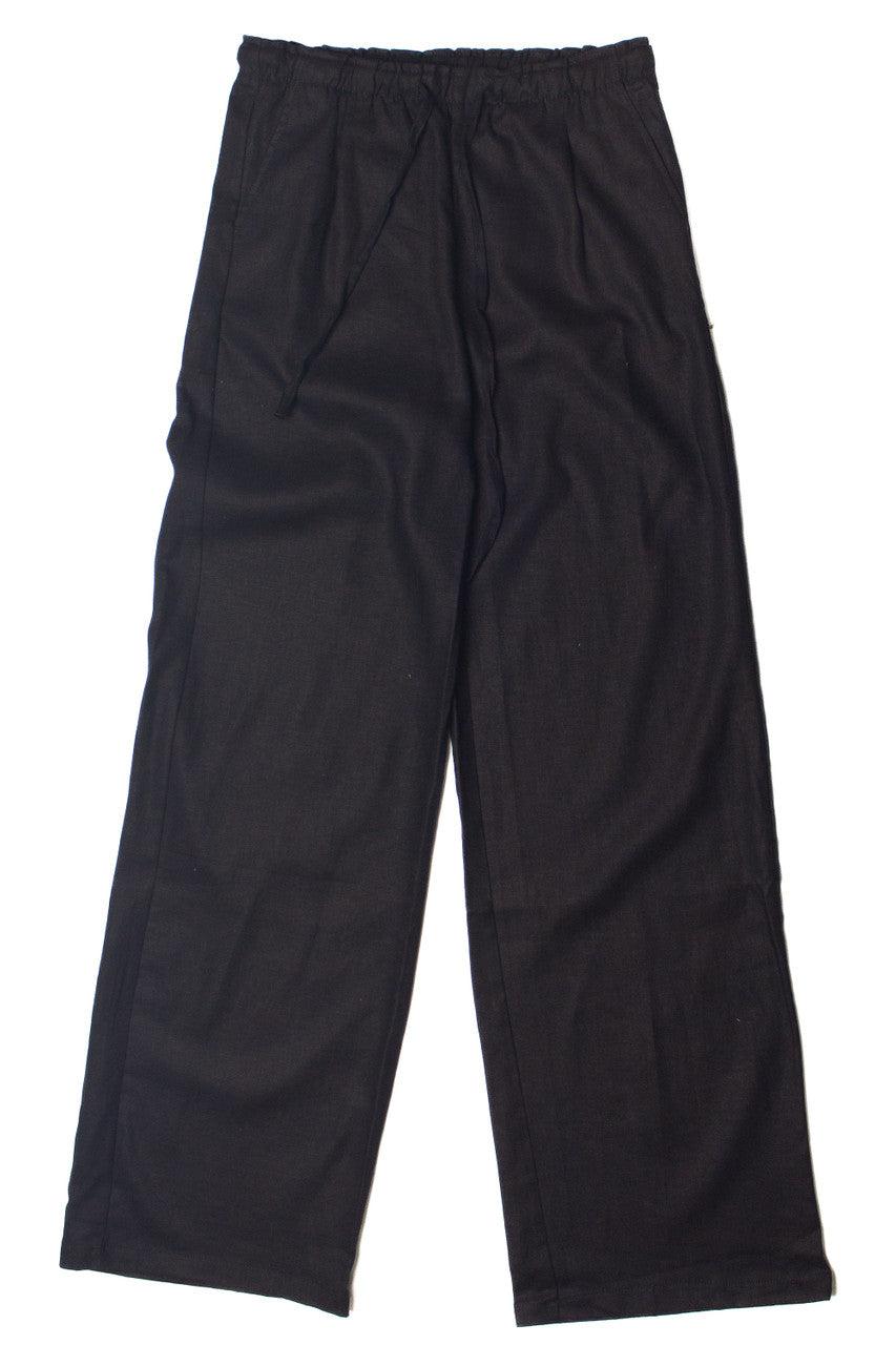 Linen Drawstring Pants Product Image