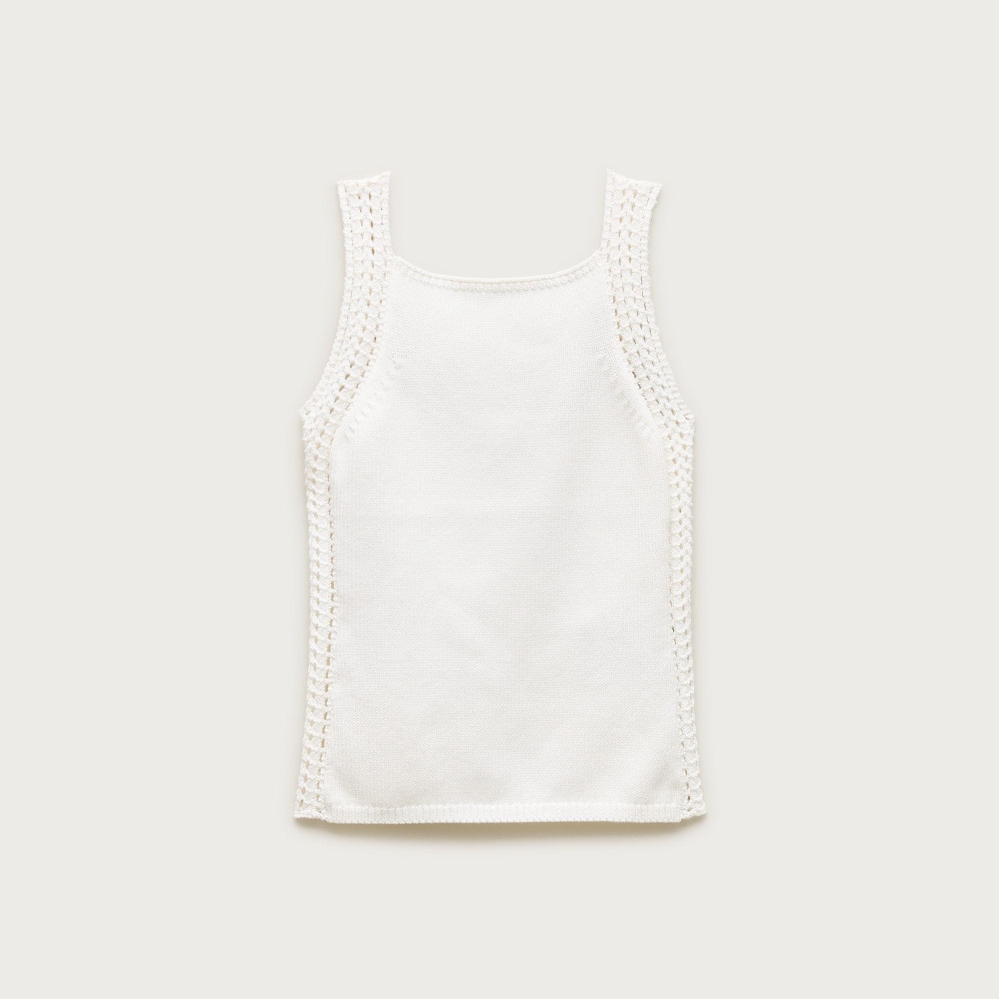 Crochet sweater-tank Product Image