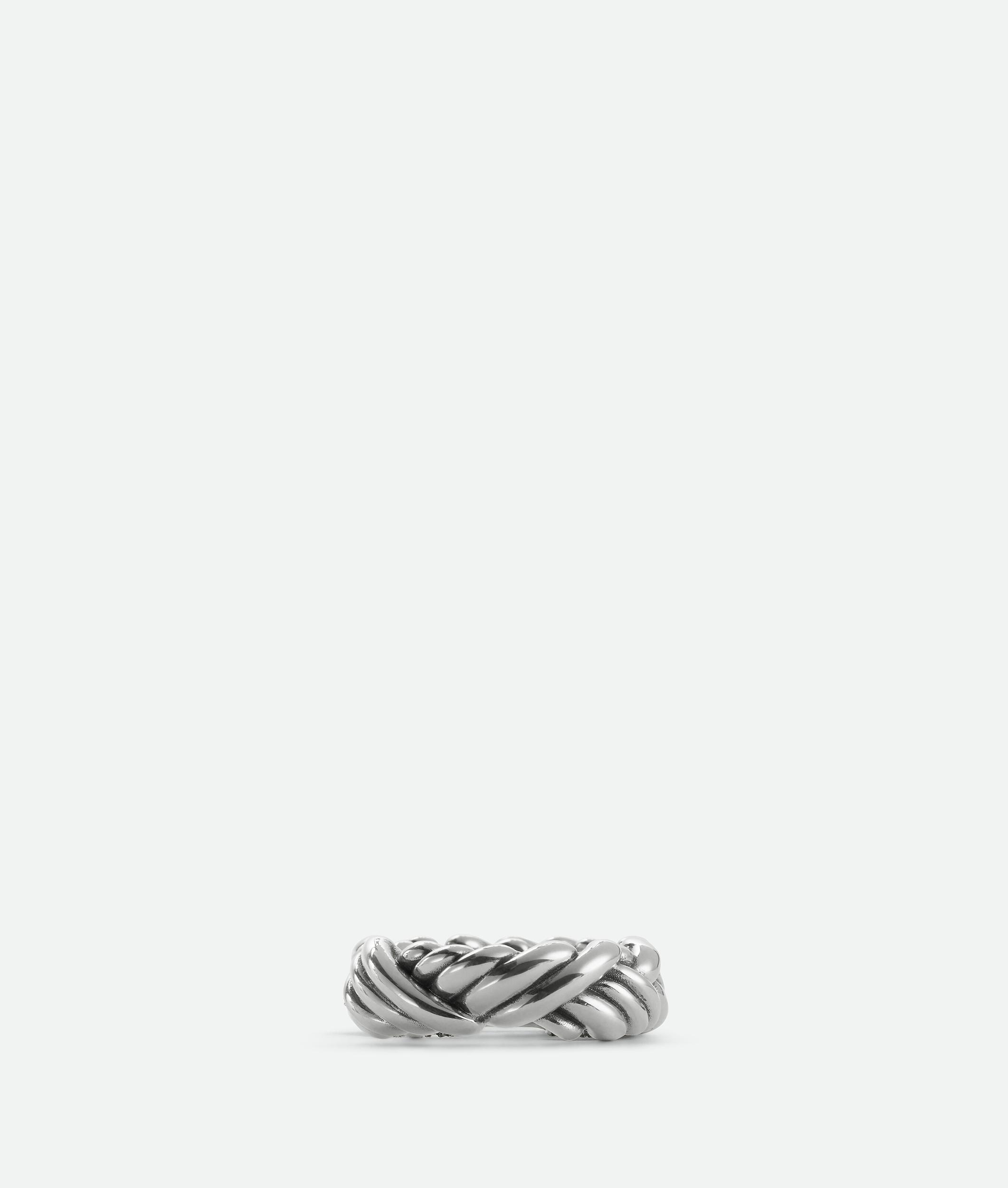 Men's Intreccio Ring in Silver Product Image