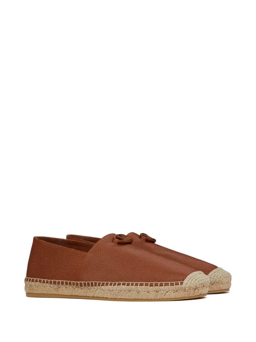 VLogo leather espadrilles  Product Image