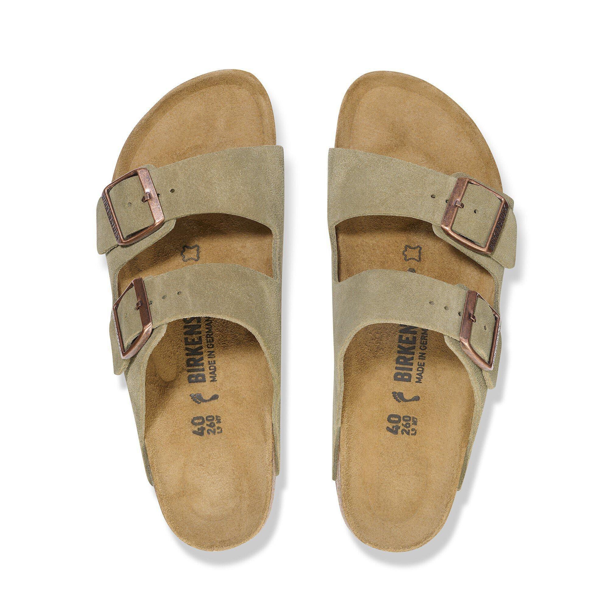 Arizona Suede Leather Taupe Product Image
