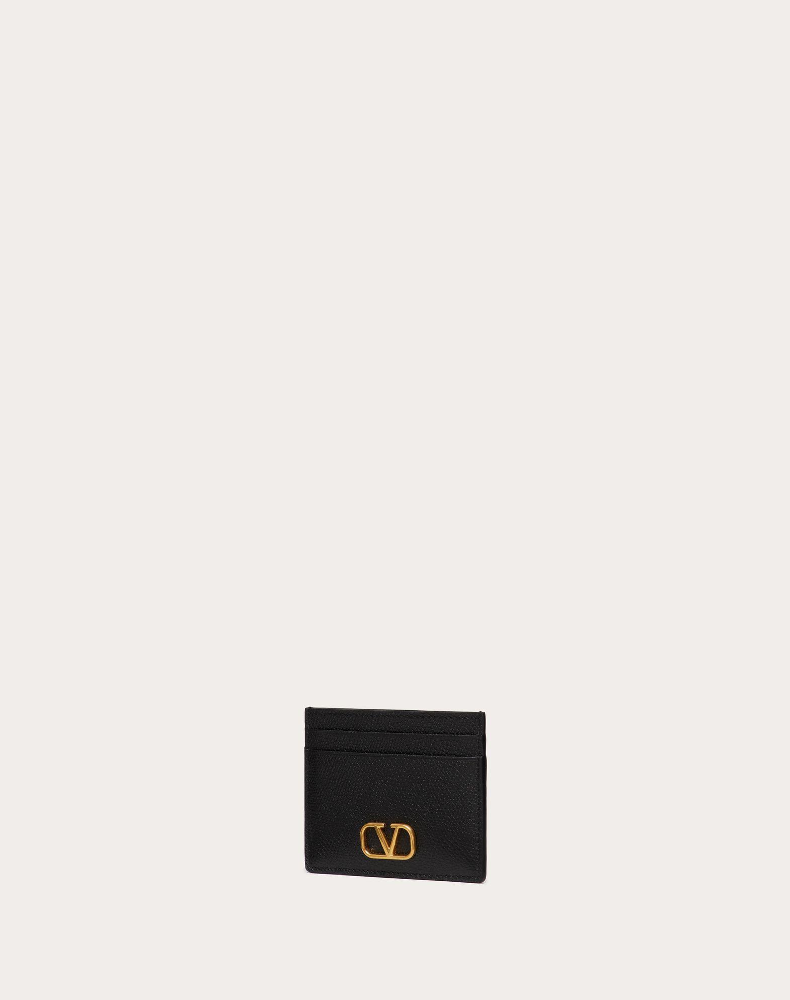 Vlogo Signature Grainy Calfskin Cardholder Product Image