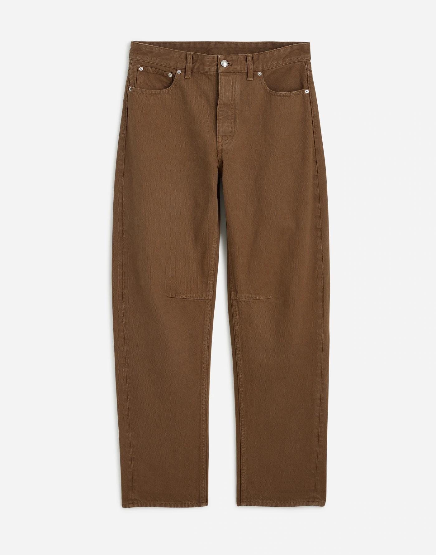 The Petite Darted Barrel-Leg Jean in Garment Dye Product Image