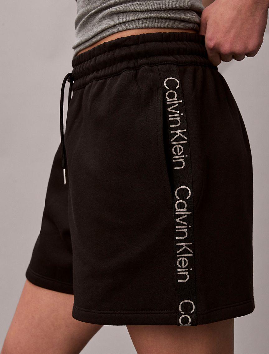Logo Tape Fleece Shorts Product Image
