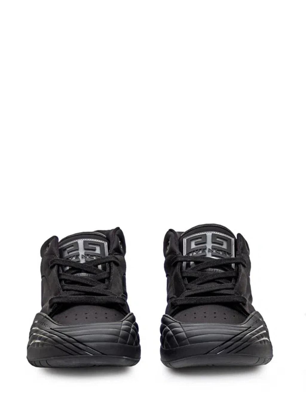 Black Skate Nubuck Sneakers Product Image