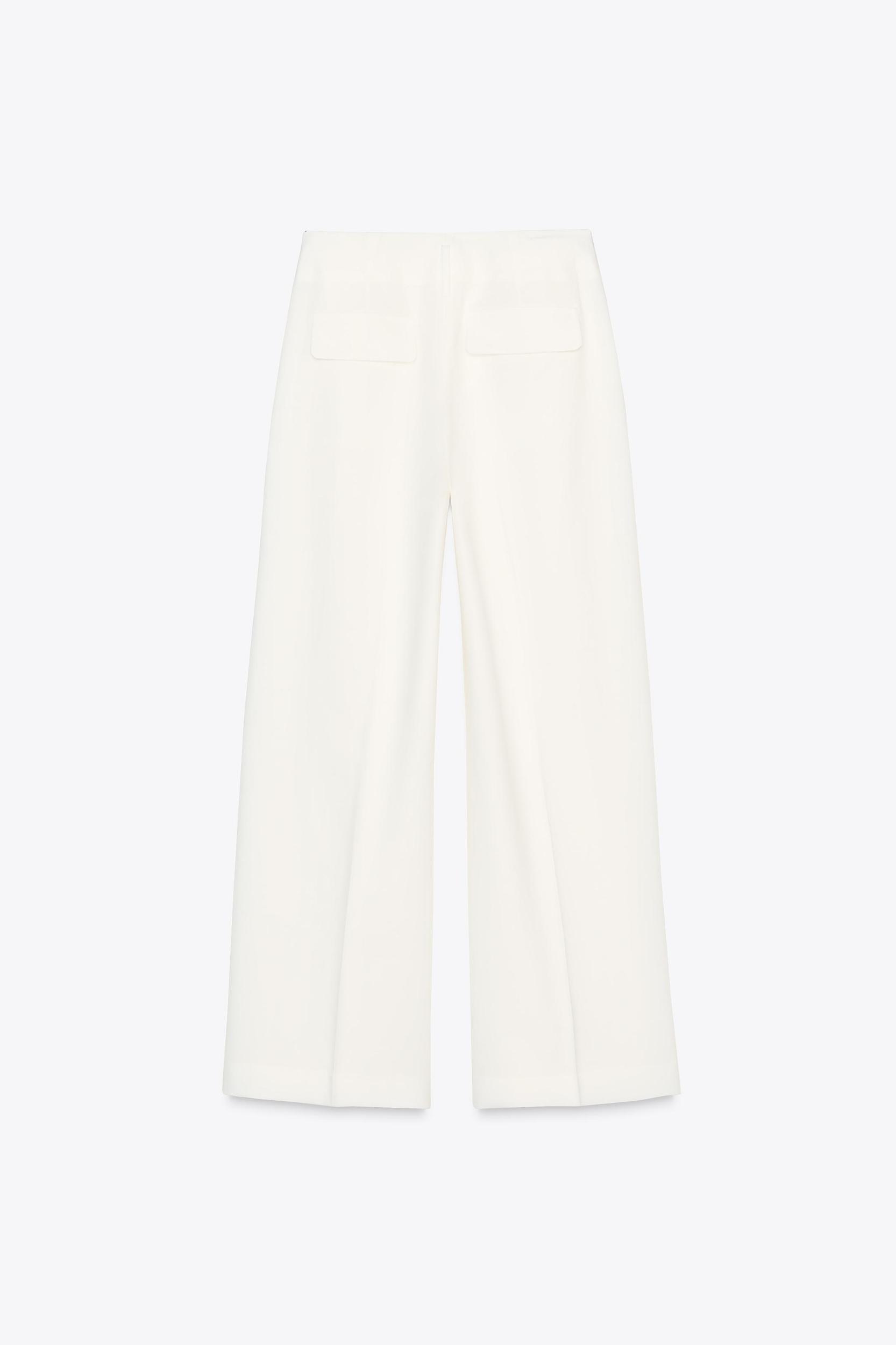 PLEATED WIDE LEG PANTS Product Image