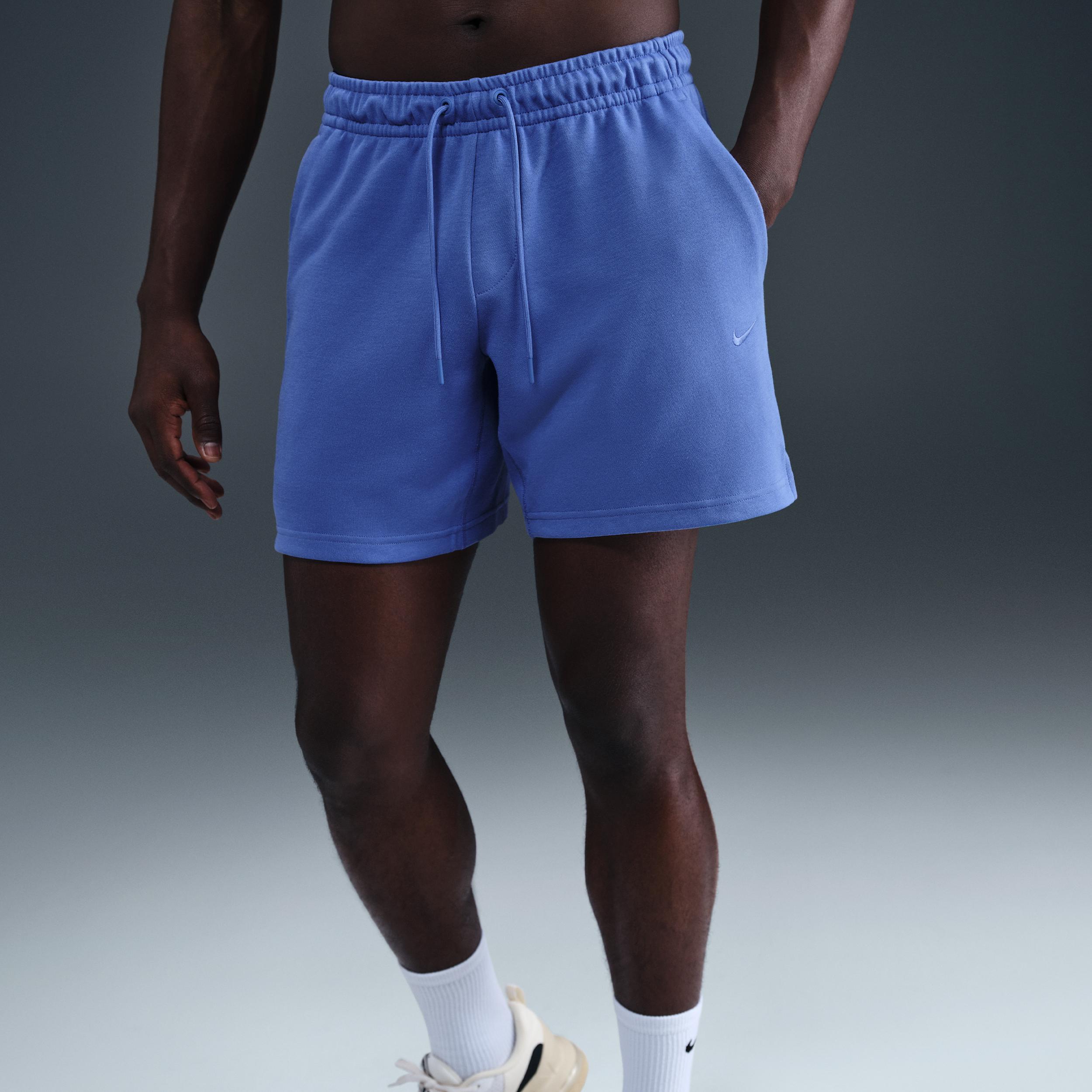 Nike Mens Primary Fleece 7 Dri-FIT Unlined Performance Shorts | FZ0961-411 Product Image