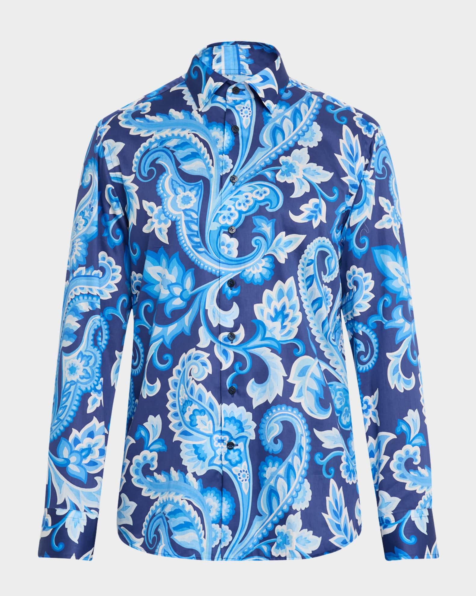 Men's Paisley Sport Shirt Product Image