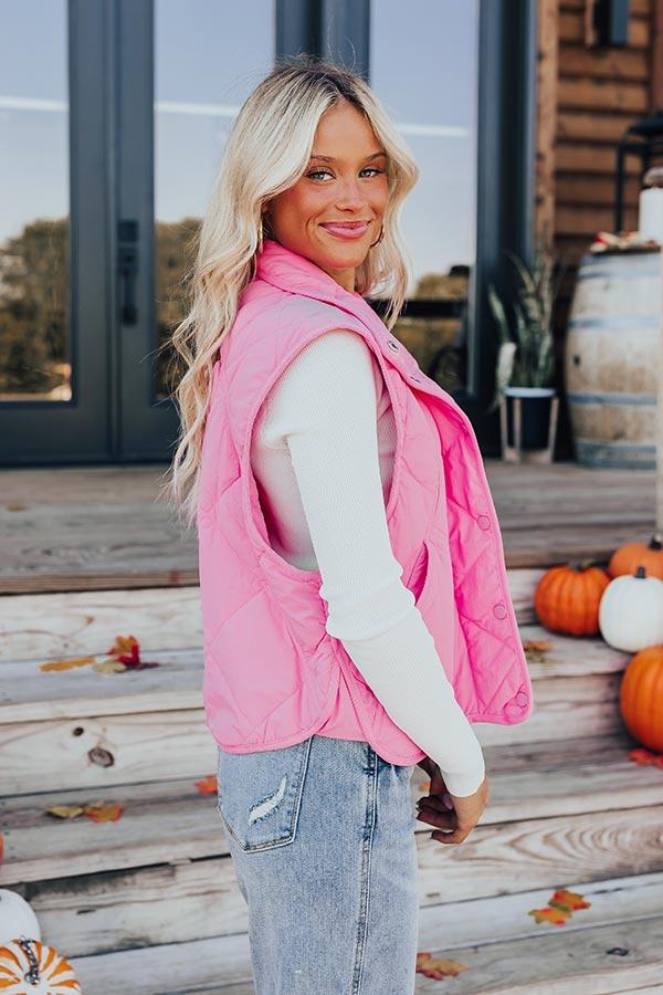 Sweet Surprise Quilted Vest Product Image