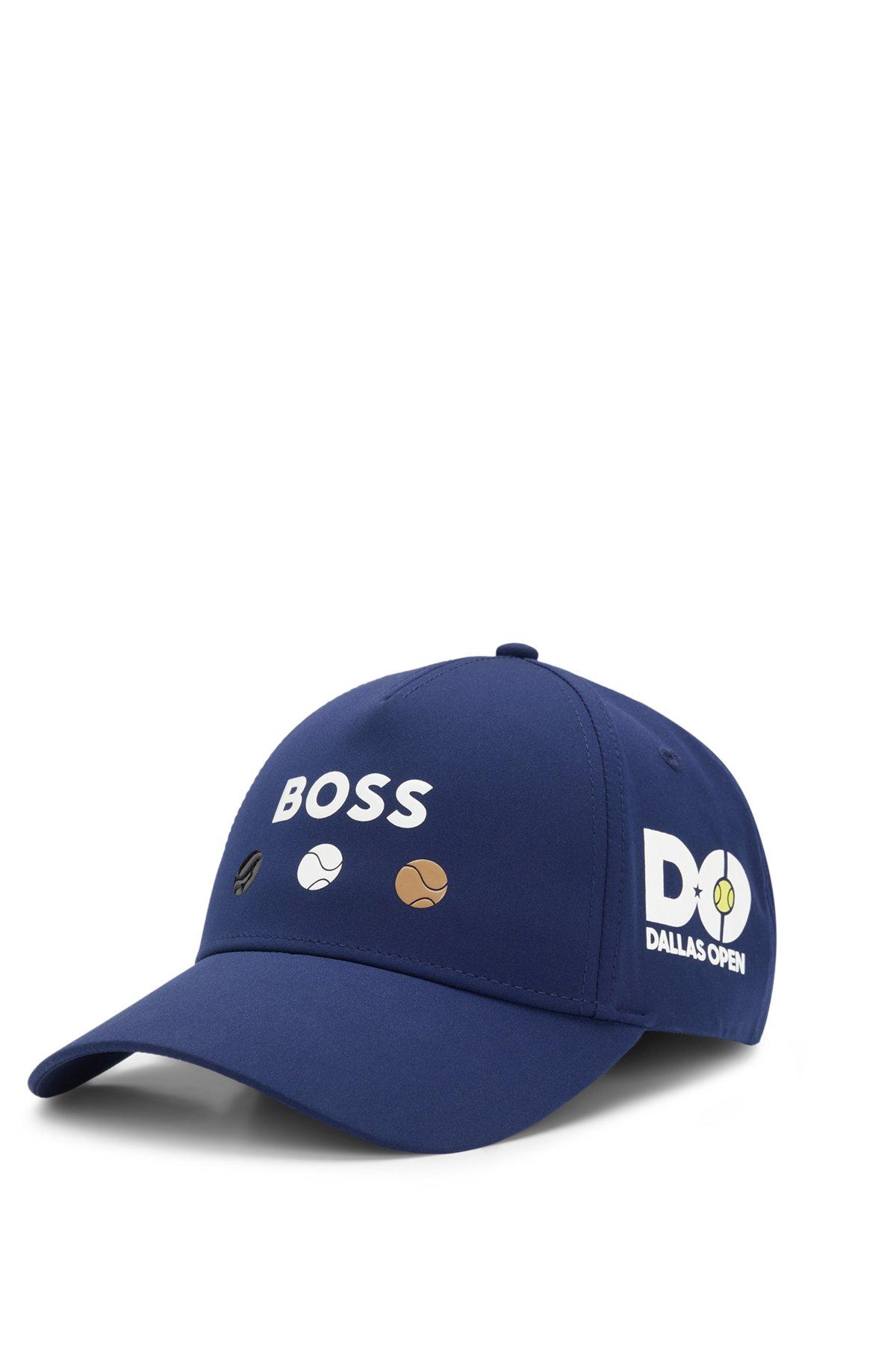BOSS - Logo-detailed cap in stretch nylon - Light Beige Product Image