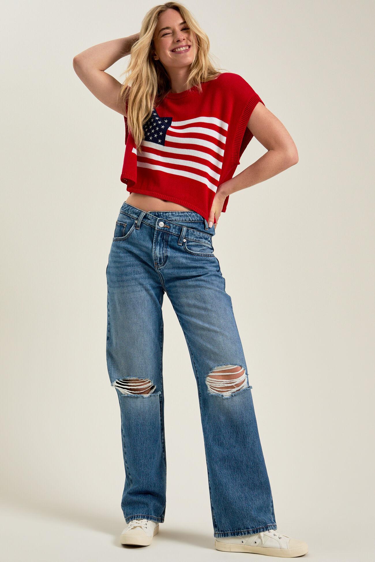 Americana Sweater Vest Product Image