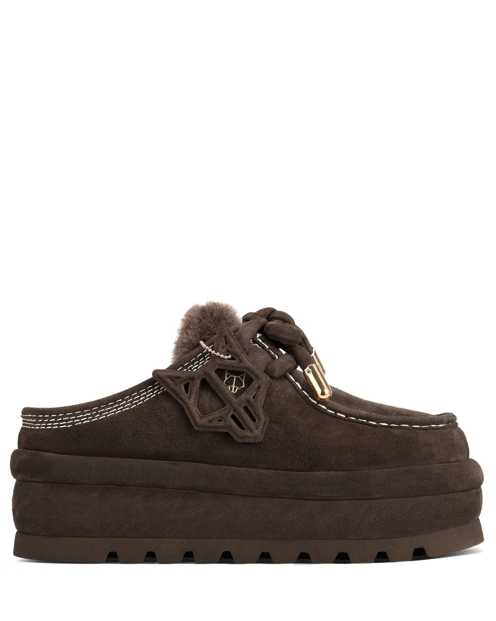 Blizzard Chocolate Suede/Shearling Product Image