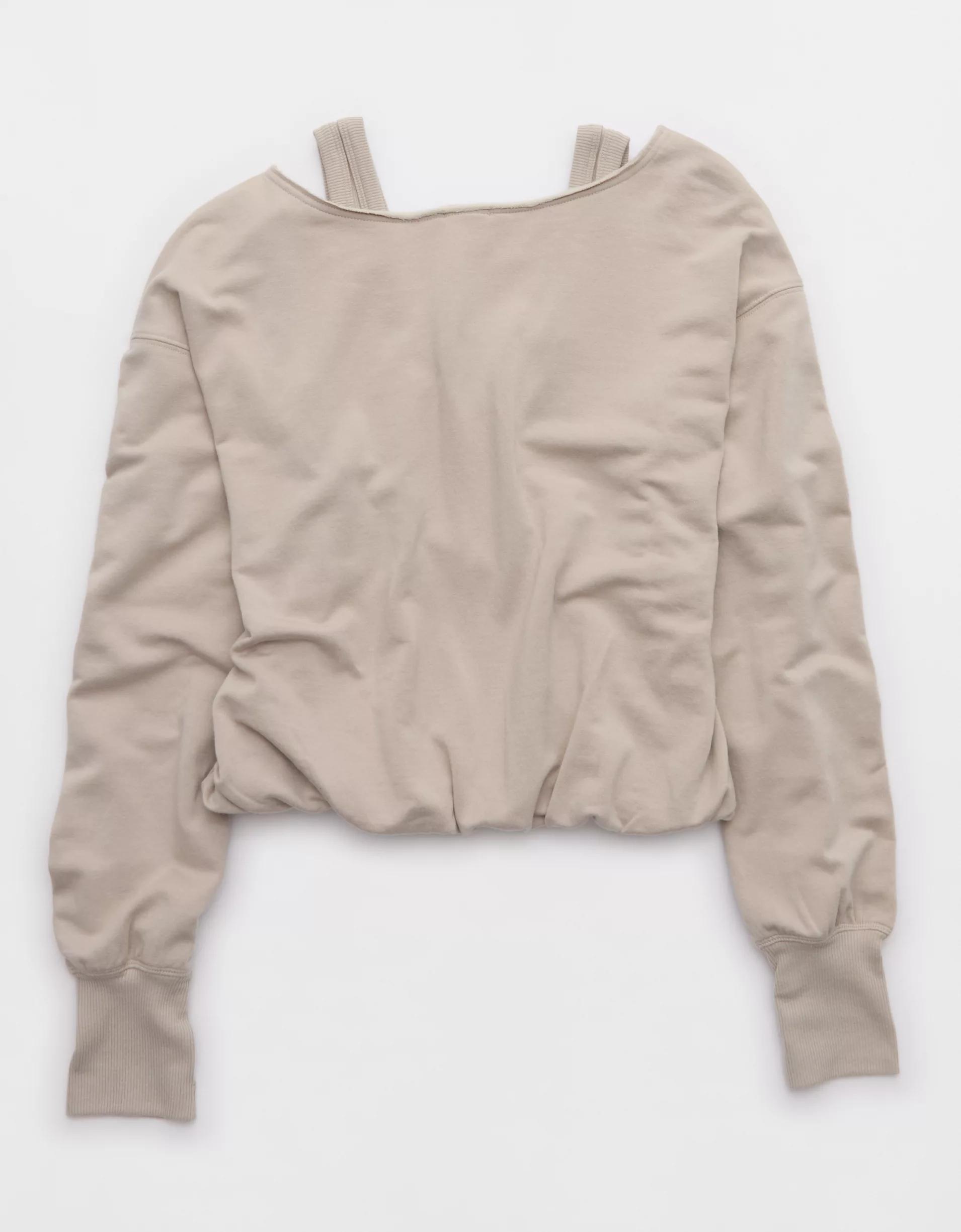 OFFLINE By Aerie OTT Layered Sweatshirt Product Image