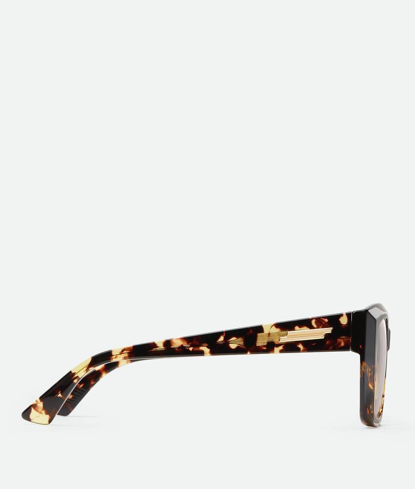 Women's Classic Acetate Square Eyeglasses in Havana/transparent Product Image