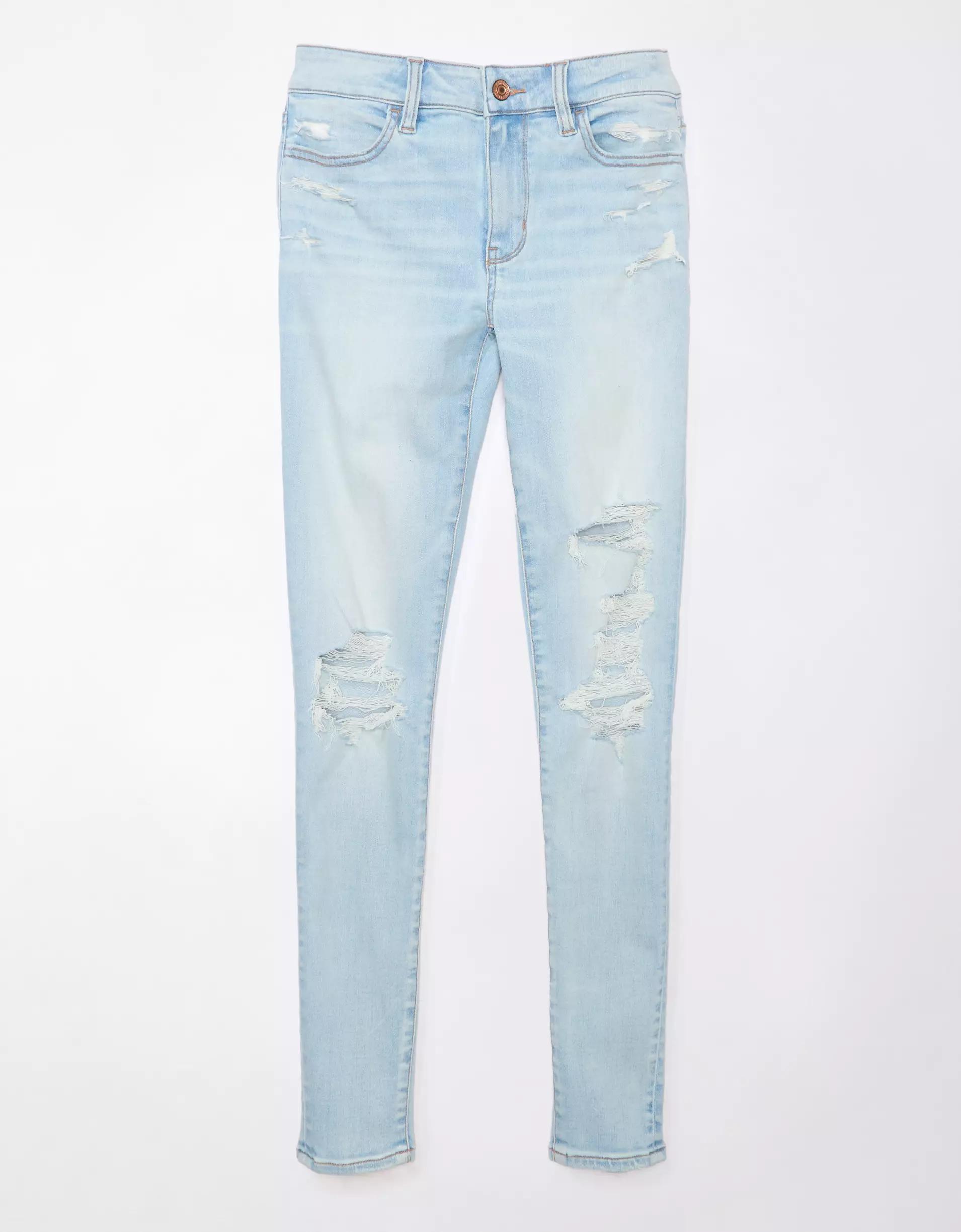 AE Next Level Low-Rise Ripped Jegging Product Image