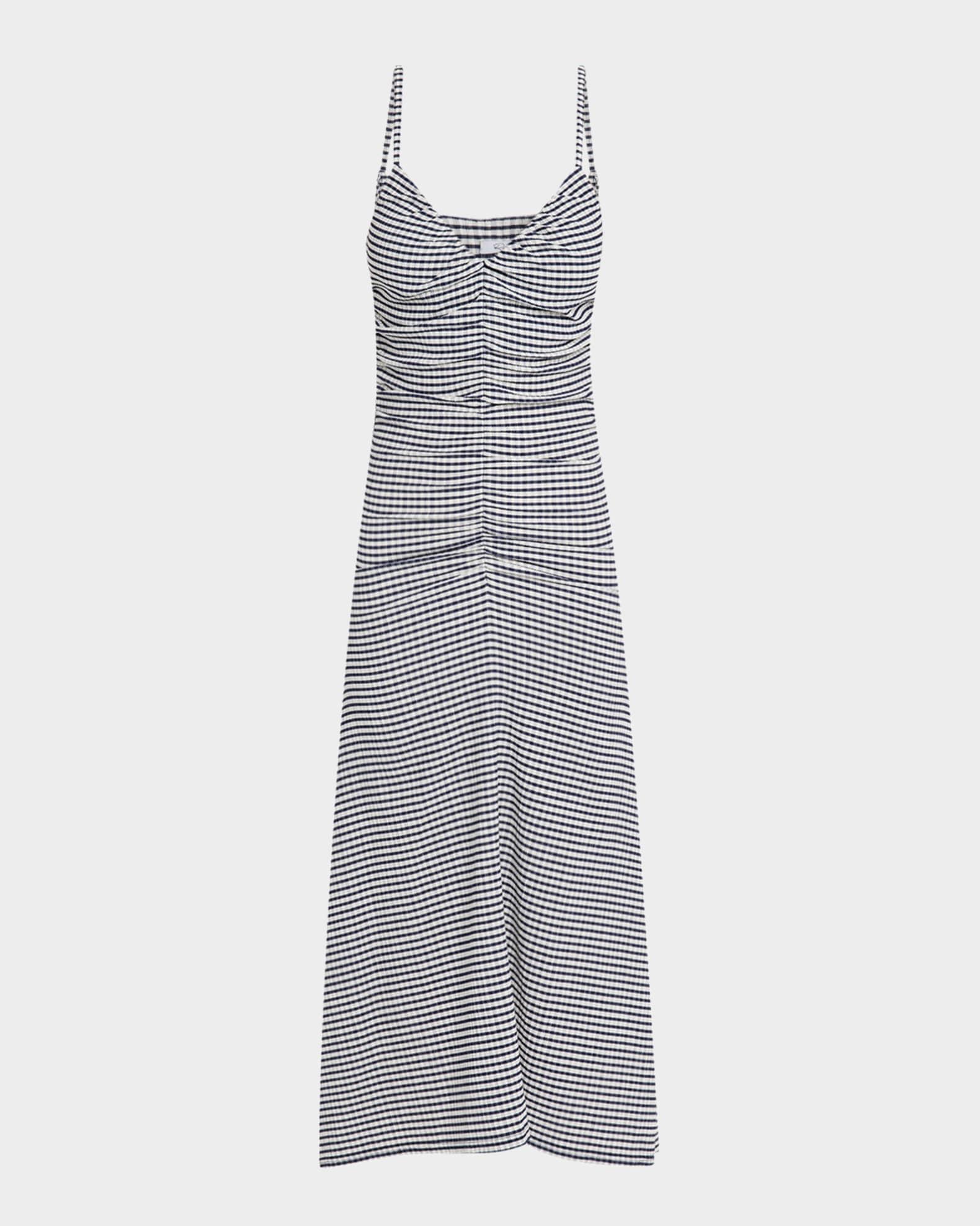 Mari Gingham Midi Dress Product Image