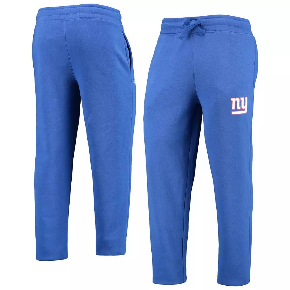 Men's Royal New York Giants Starter Option Run Sweatpants,  Product Image