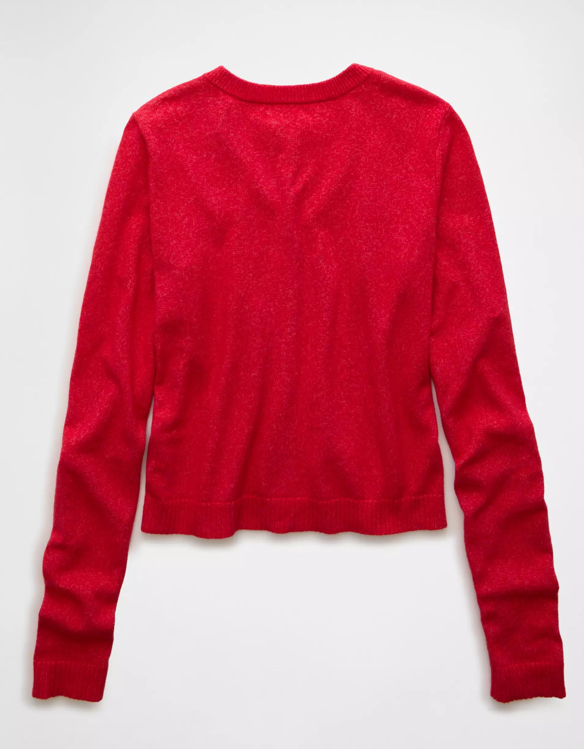 AE x The Summer I Turned Pretty Crew Neck Cardigan Product Image