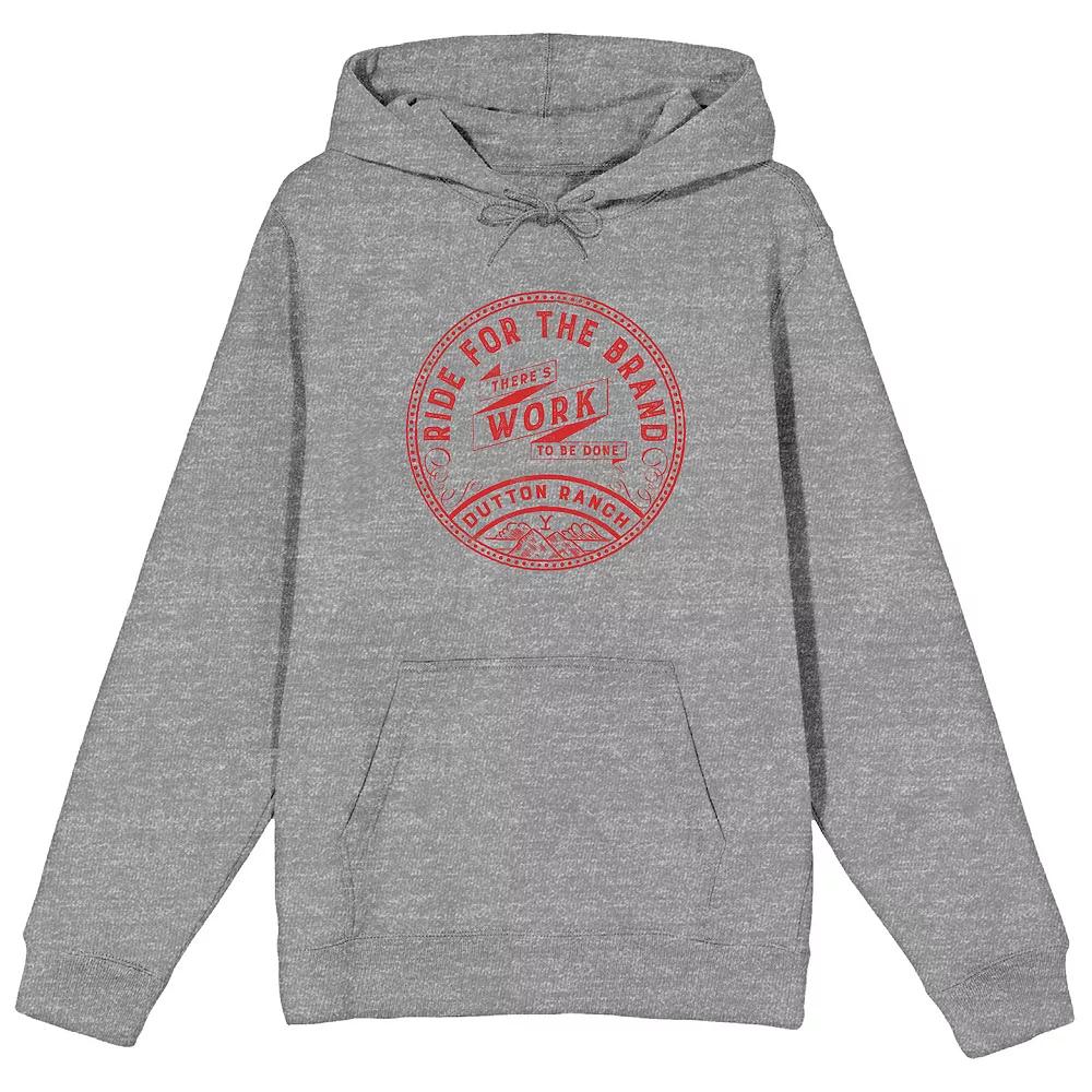 Men's Yellowstone Dutton Ranch Ride for the Brand Graphic Hoodie,  Product Image