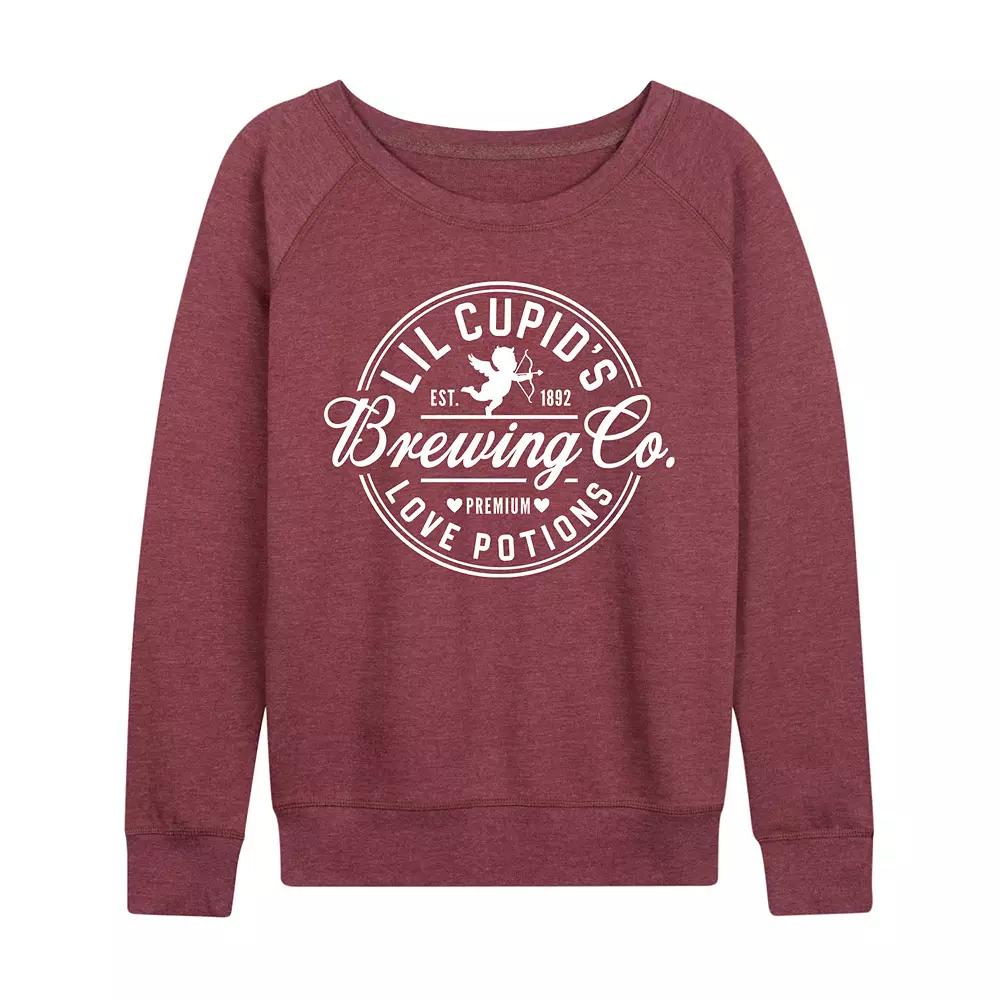 Women's Cupid's Brewing Co. French Terry Long Sleeve Tee,  Product Image