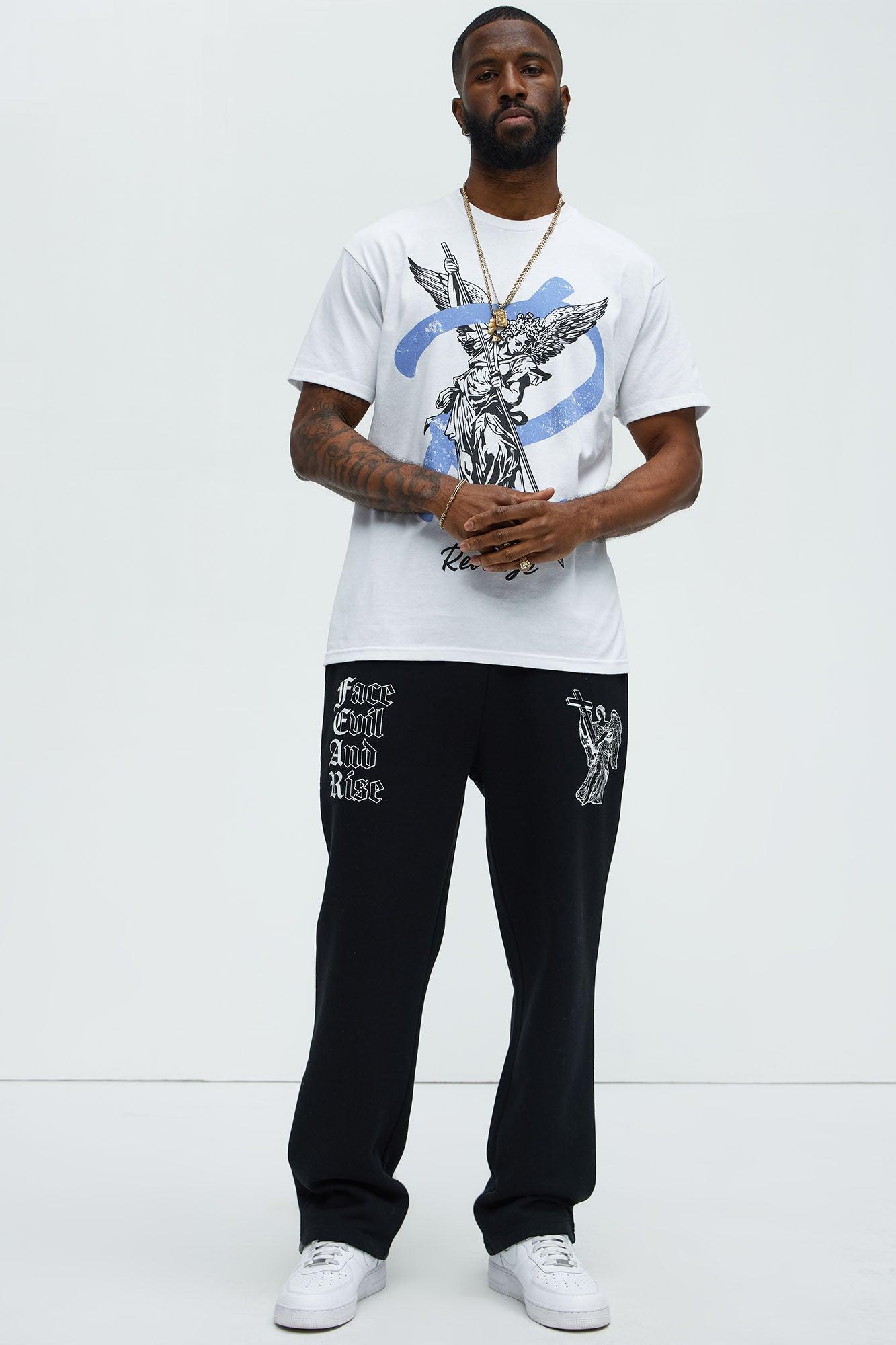 Tyson Fear Straight Sweatpants - Black Product Image