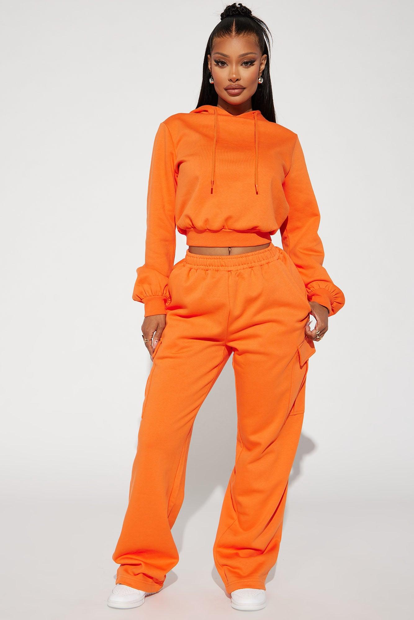 Easy Going Lounge Hoodie - Orange Product Image