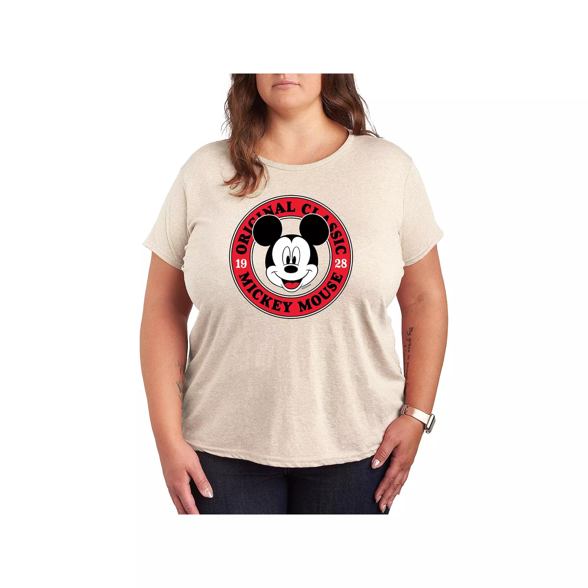 Disney's Mickey Mouse Plus Original Classic Graphic Tee, Women's,  Product Image
