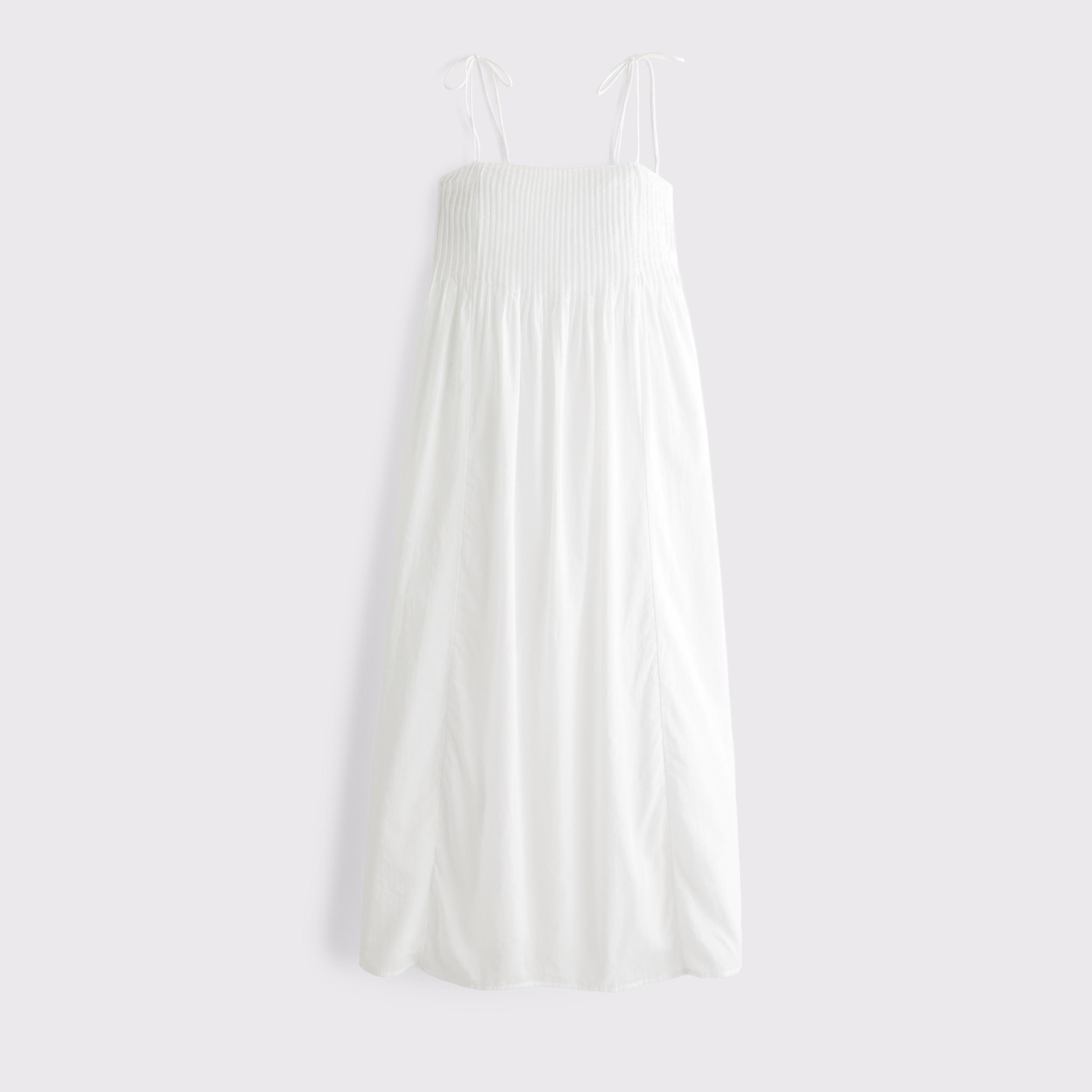 Pintuck Flowy Maxi Dress Product Image