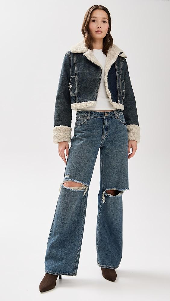 ABRAND 99 Baggy Devyn Rip Jeans | Shopbop Product Image