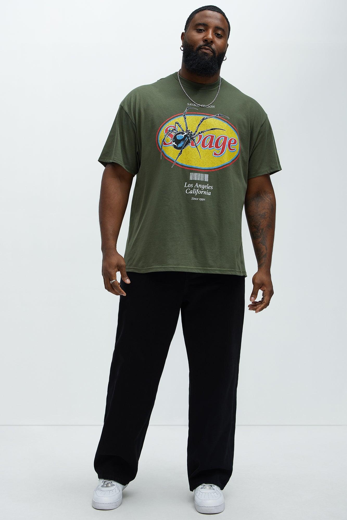 Savage LA Short Sleeve Tee - Olive Product Image