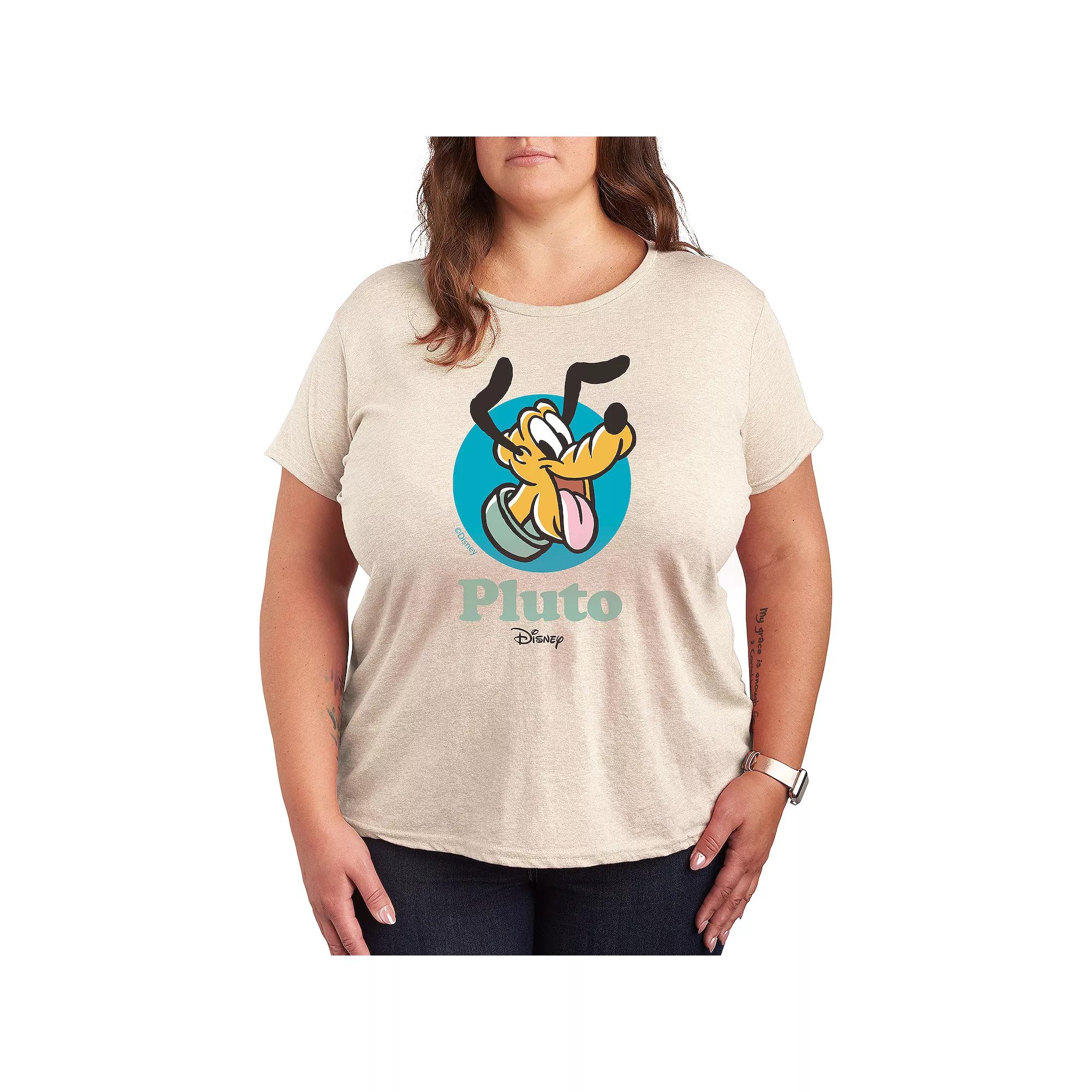 Disney's Pluto Plus Graphic Tee, Women's,  Product Image