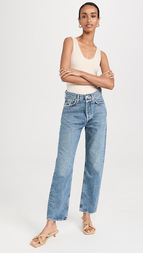 AGOLDE 90s Mid Rise Straight Jeans | Shopbop Product Image