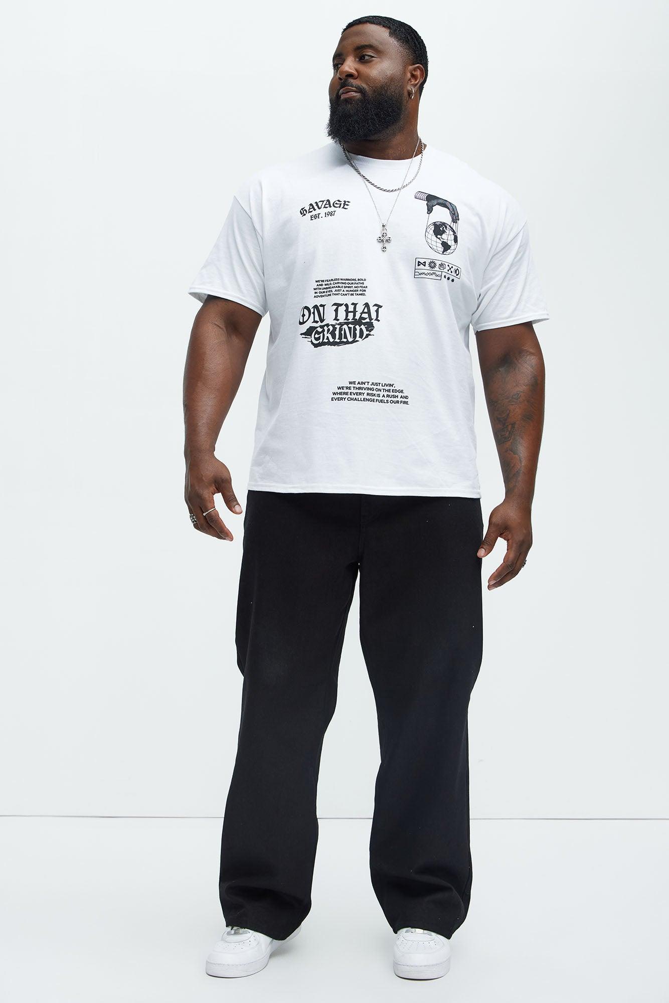 On That Grind Short Sleeve Tee - White Product Image