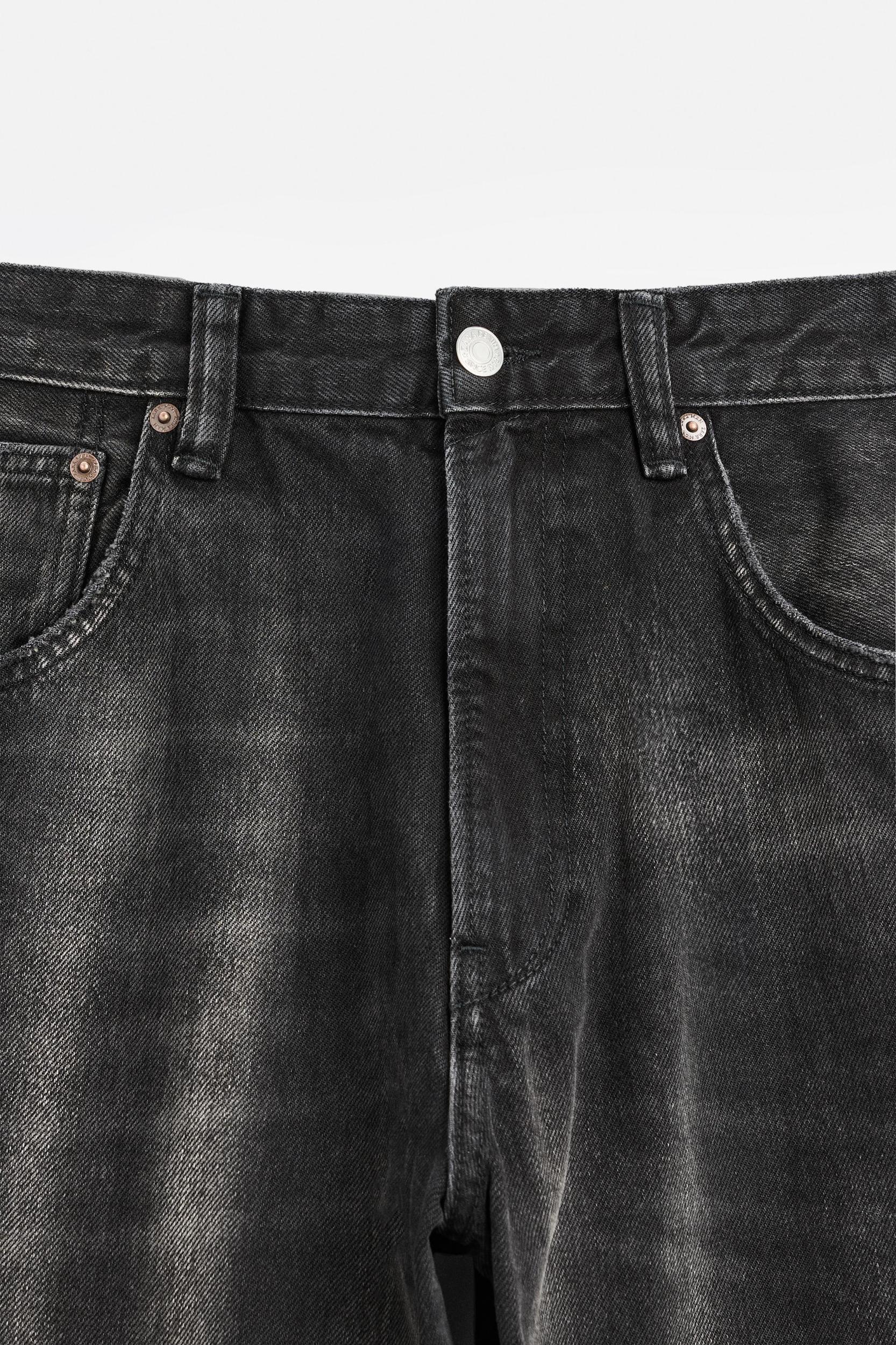 BAGGY FIT JEANS WITH SEAMS Product Image