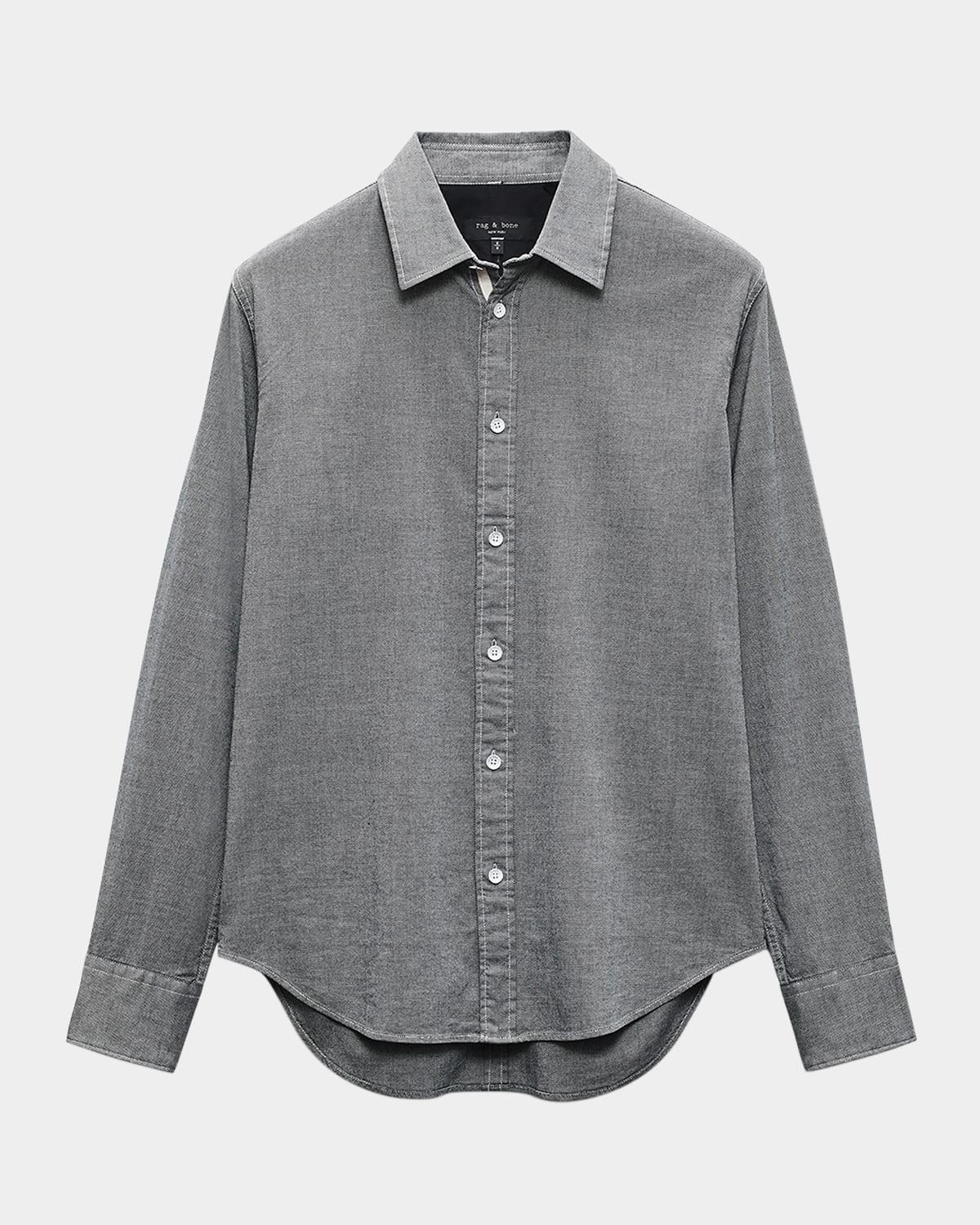 Mens Tomlin Cotton Button-Front Shirt Product Image