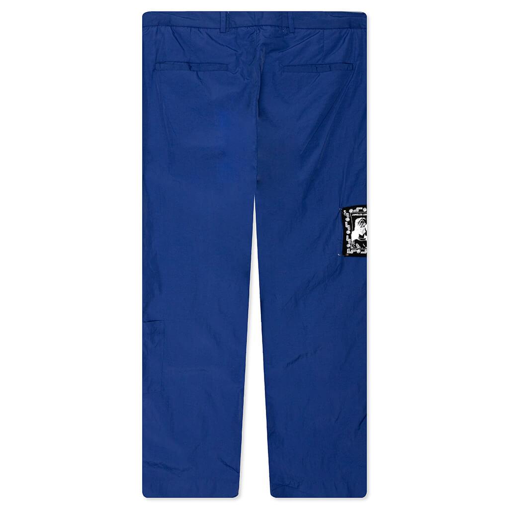 Outlook Pleated Pant - Blue Male Product Image