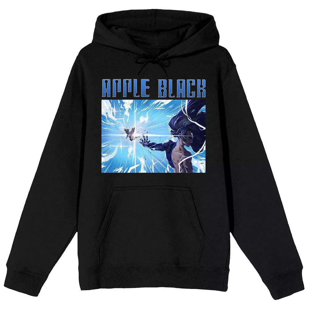 Men's Apple Black Sanos Holy Graphic Hoodie, Size: Large Product Image