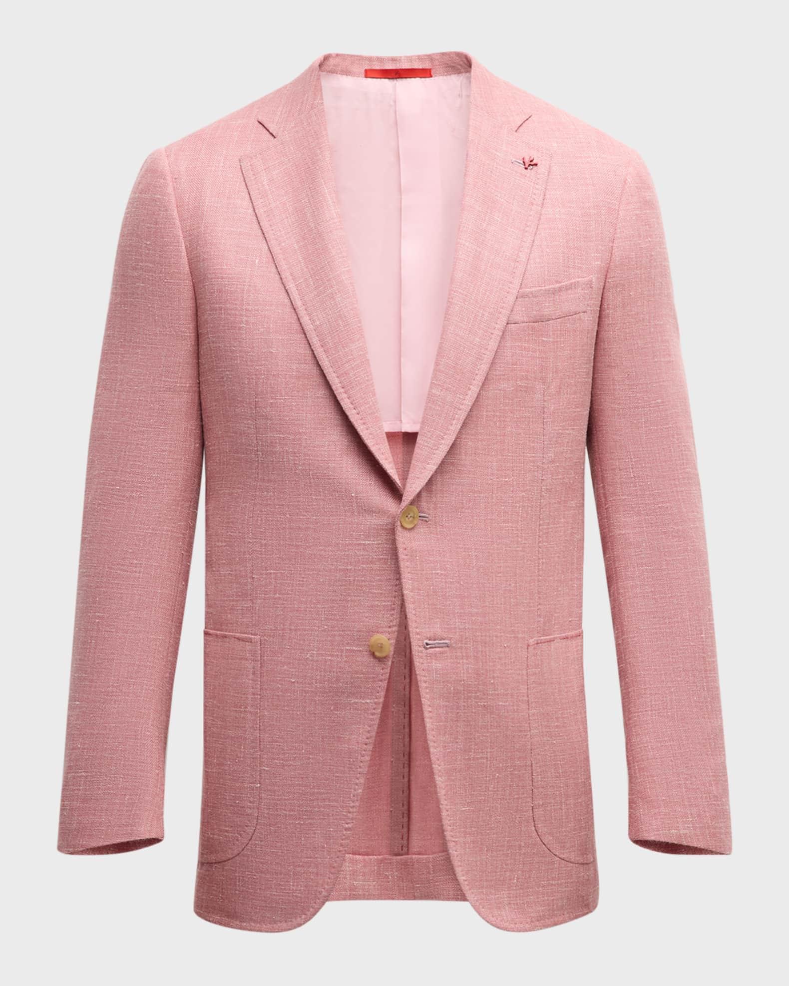 Men's Linen-Blend Blazer Product Image