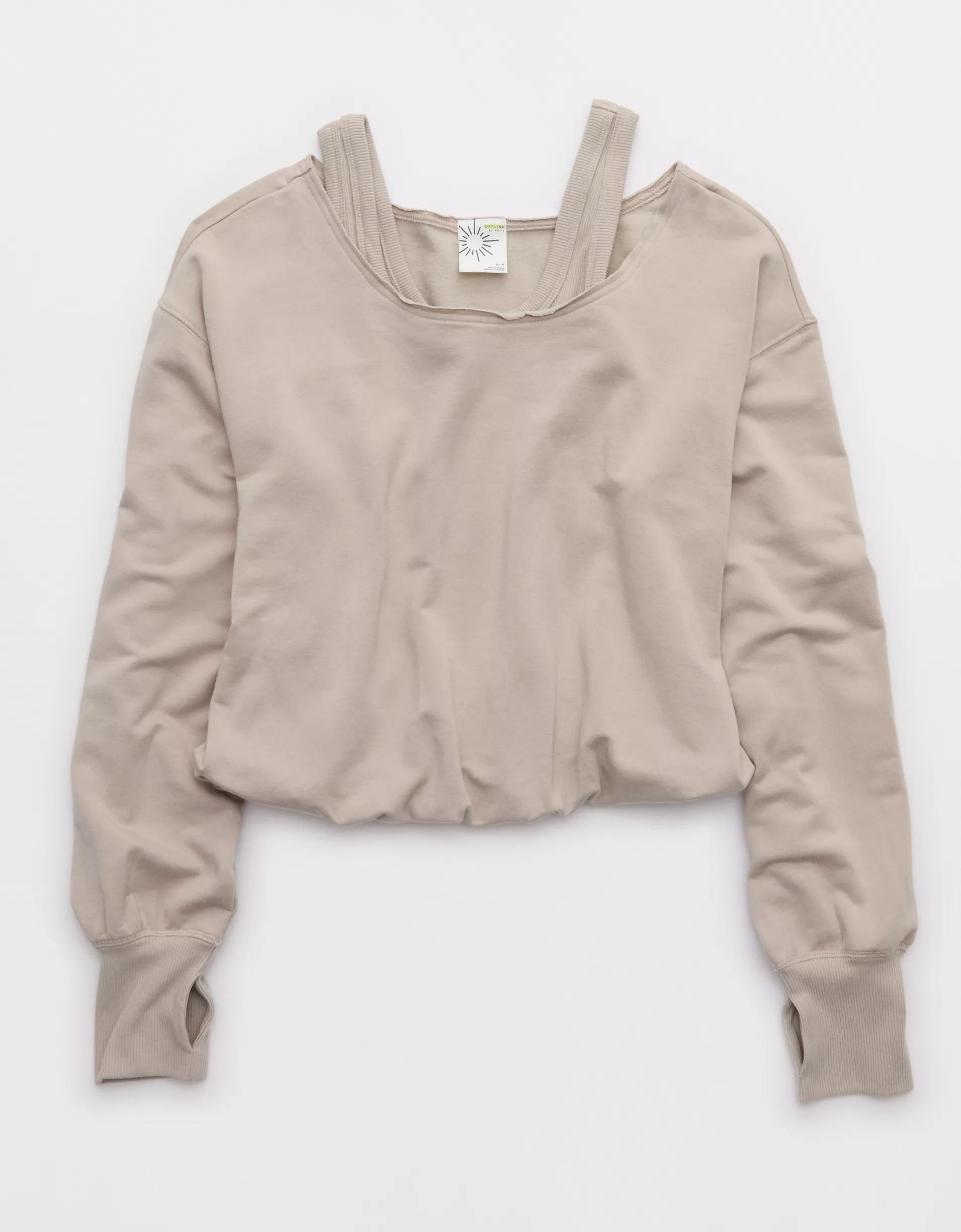OFFLINE By Aerie OTT Layered Sweatshirt Product Image