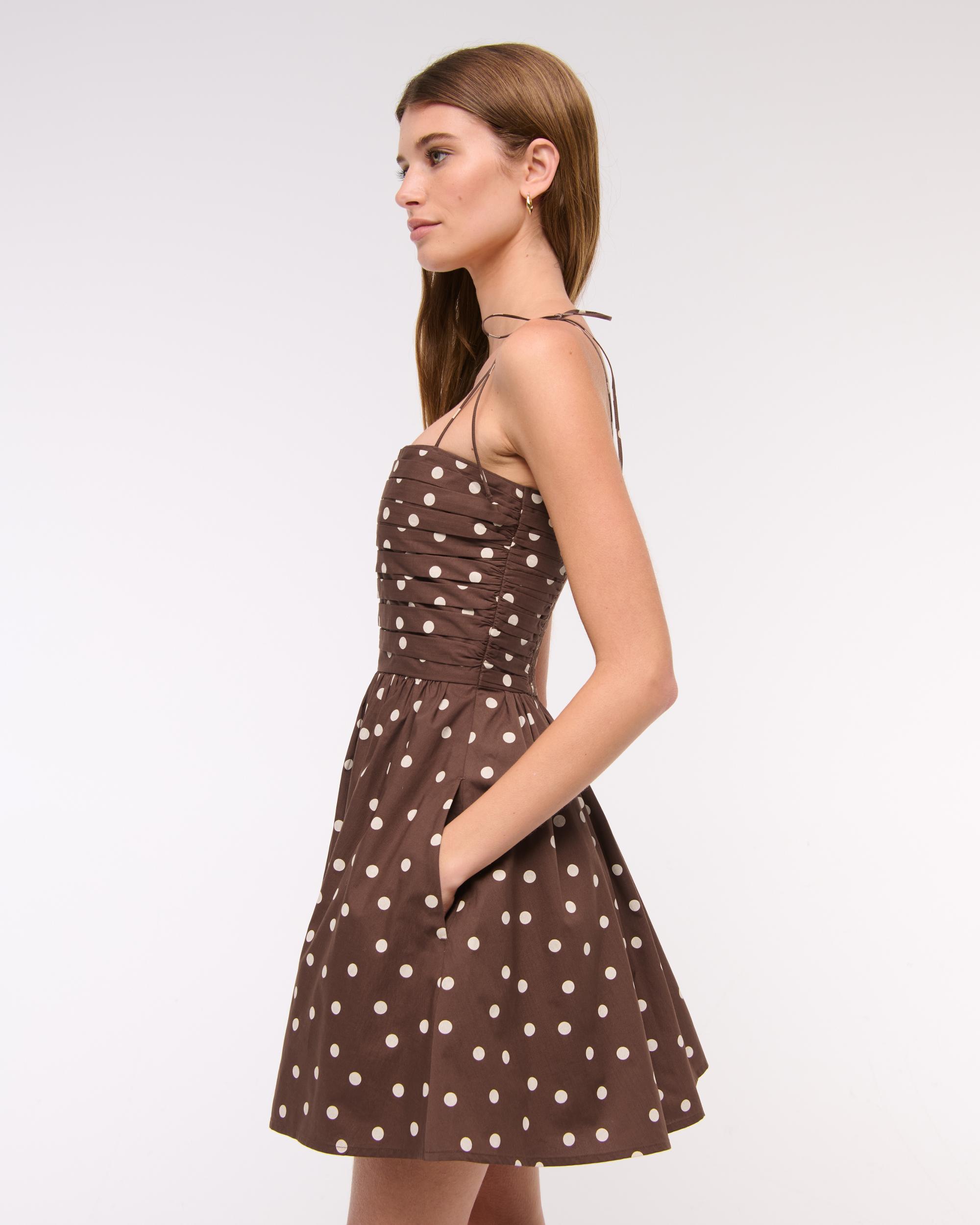 The A&F Emerson Tie-Strap Mini Dress Product Image