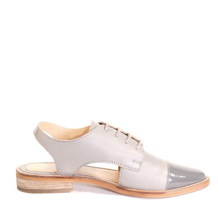 Shay Leather Slingback Loafers Product Image