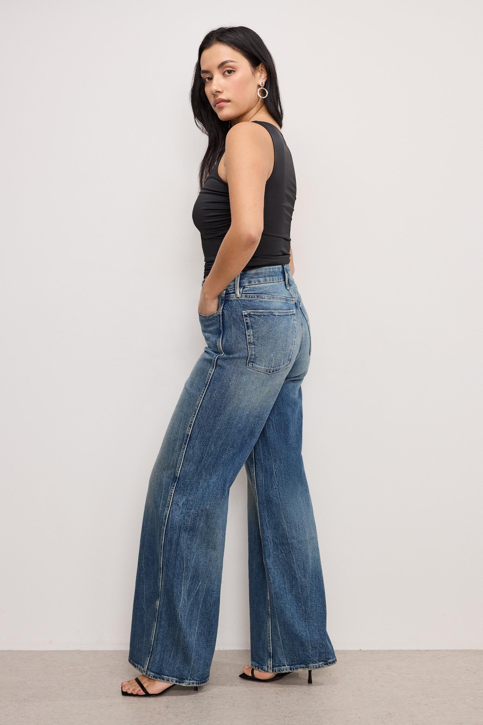 GOOD SKATE WIDE JEANS | INDIGO869 Product Image