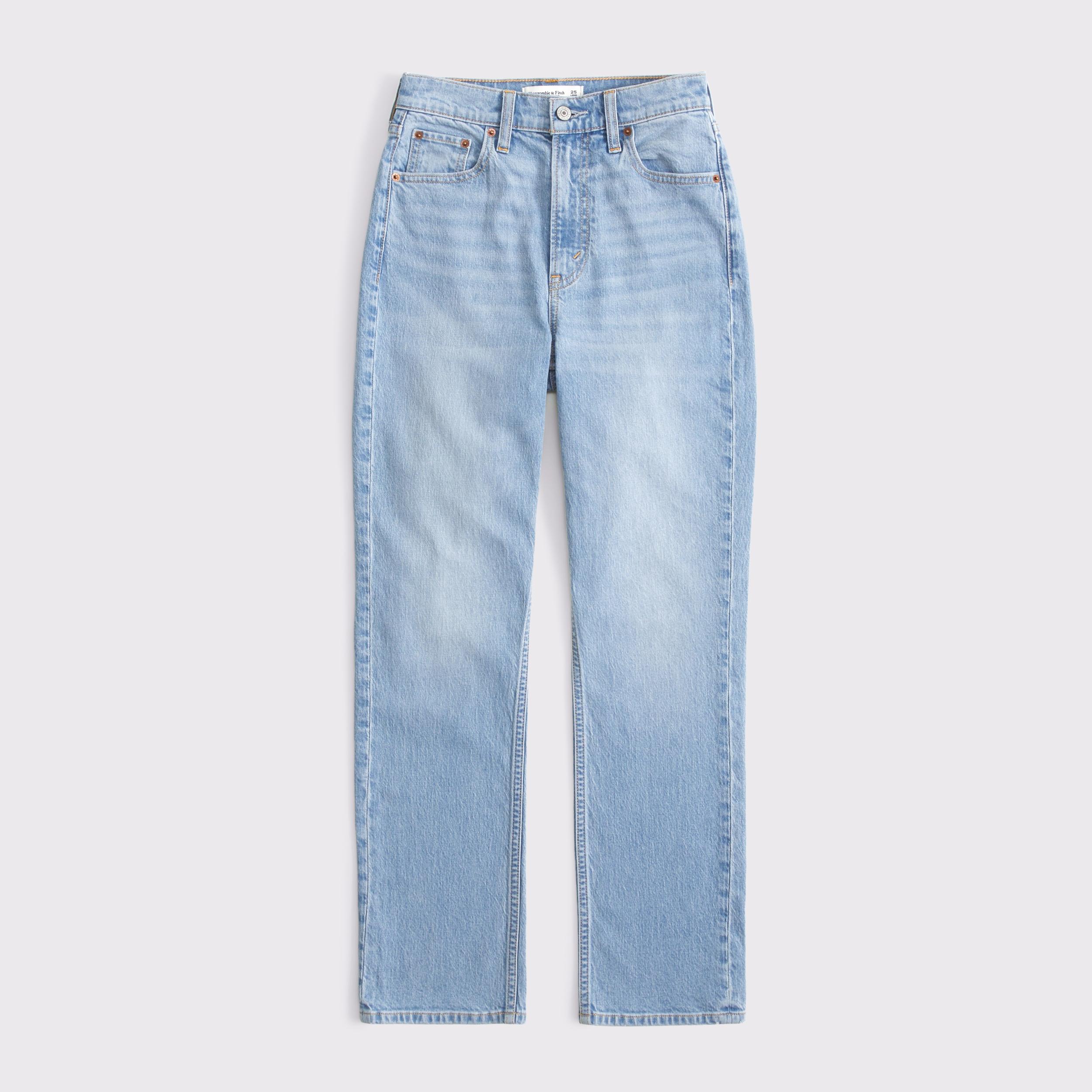 Ultra High Rise Ankle Straight Jean Product Image