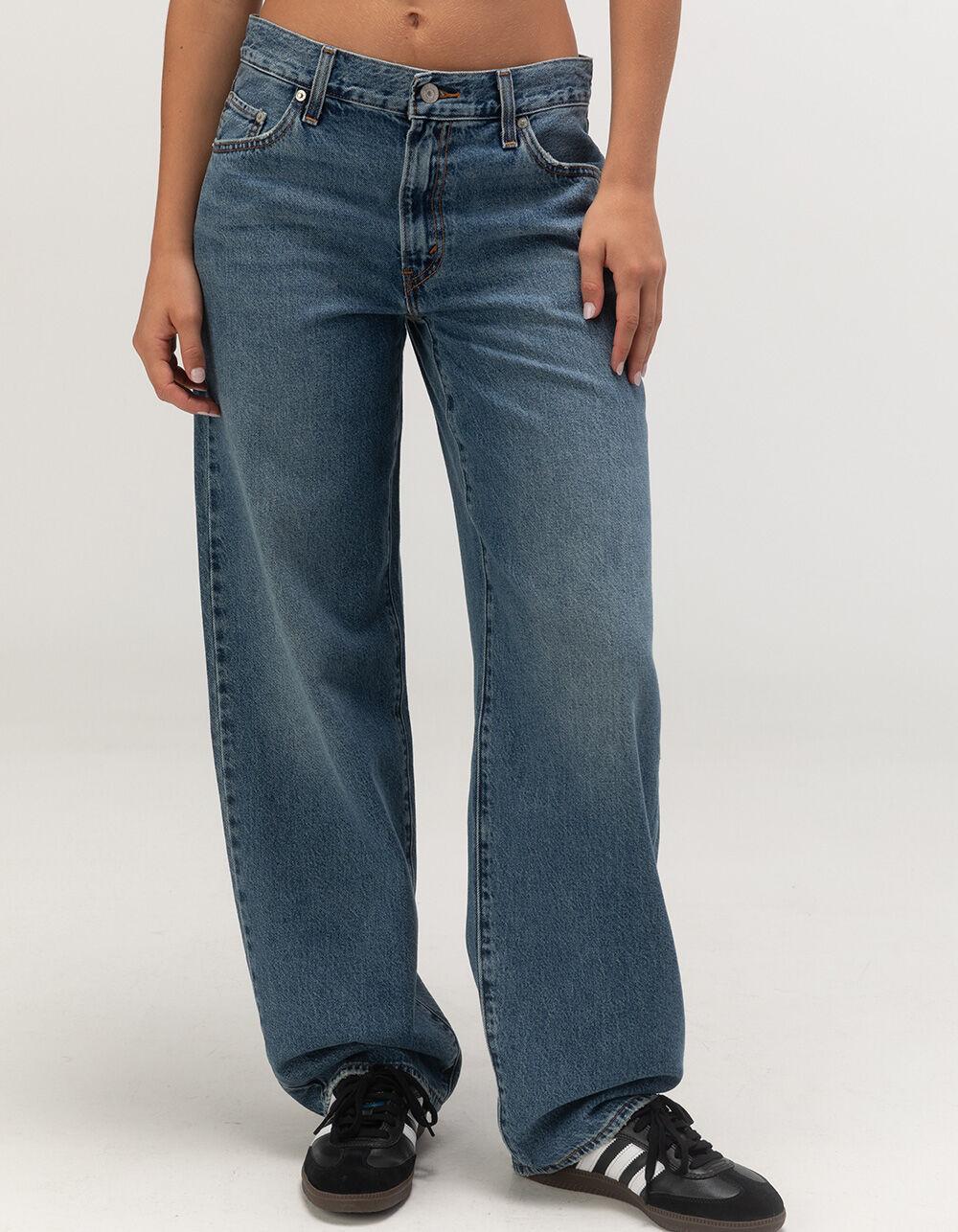 LEVI'S Premium Baggy Dad Womens Jeans - Metaphor Mix - MED BLAST Product Image